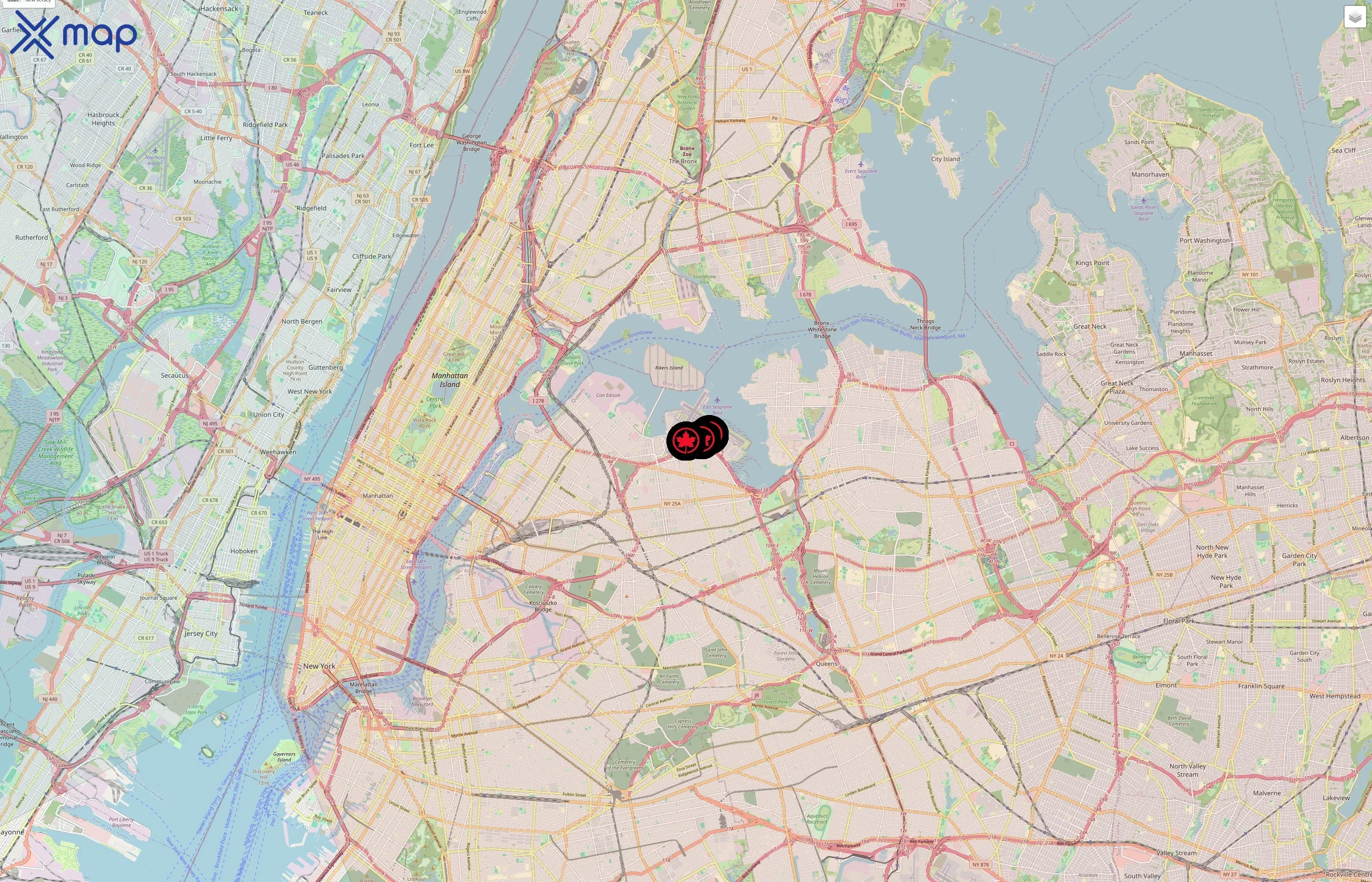 Air Canada traffic data