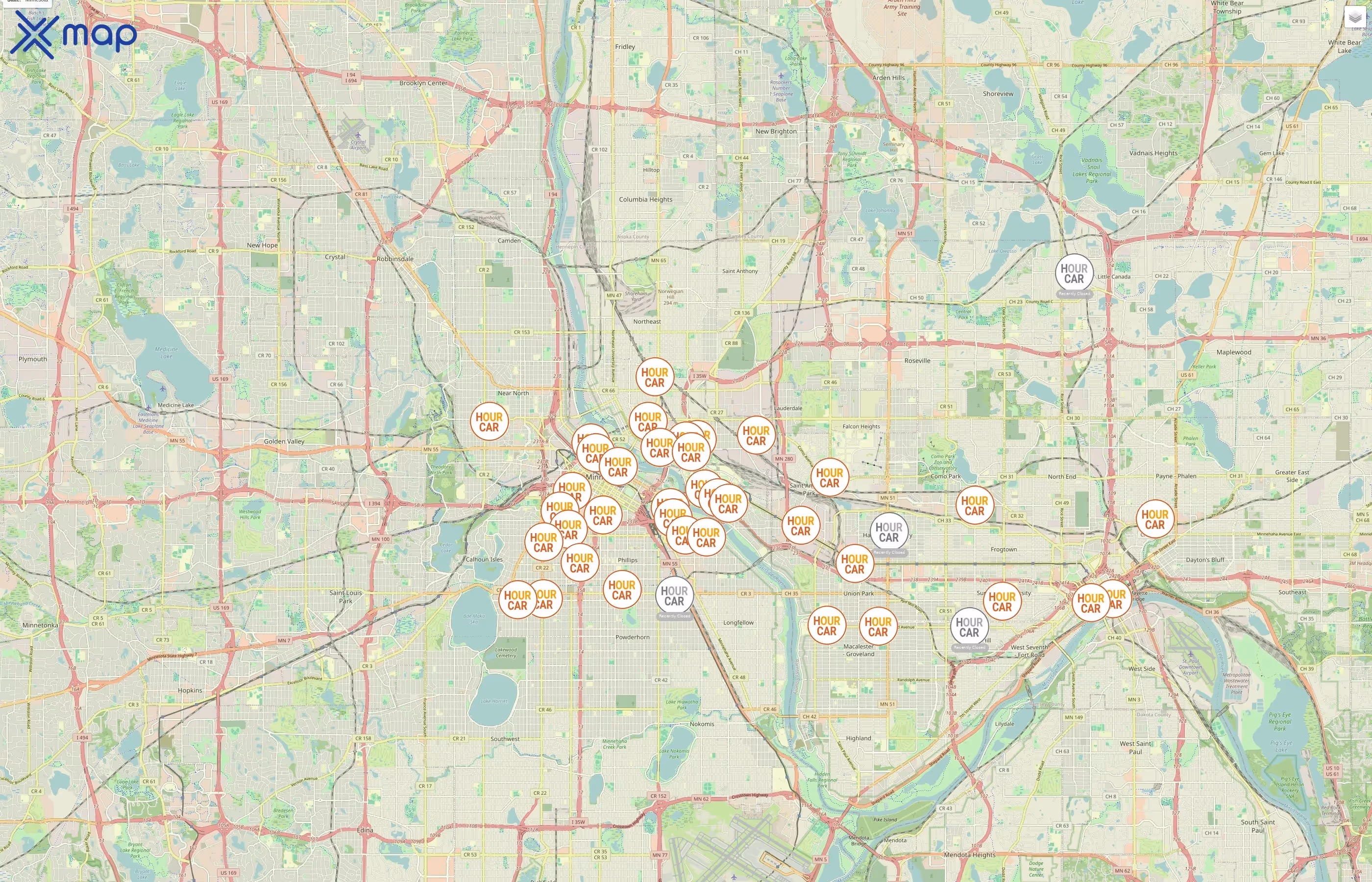 HOURCAR traffic data