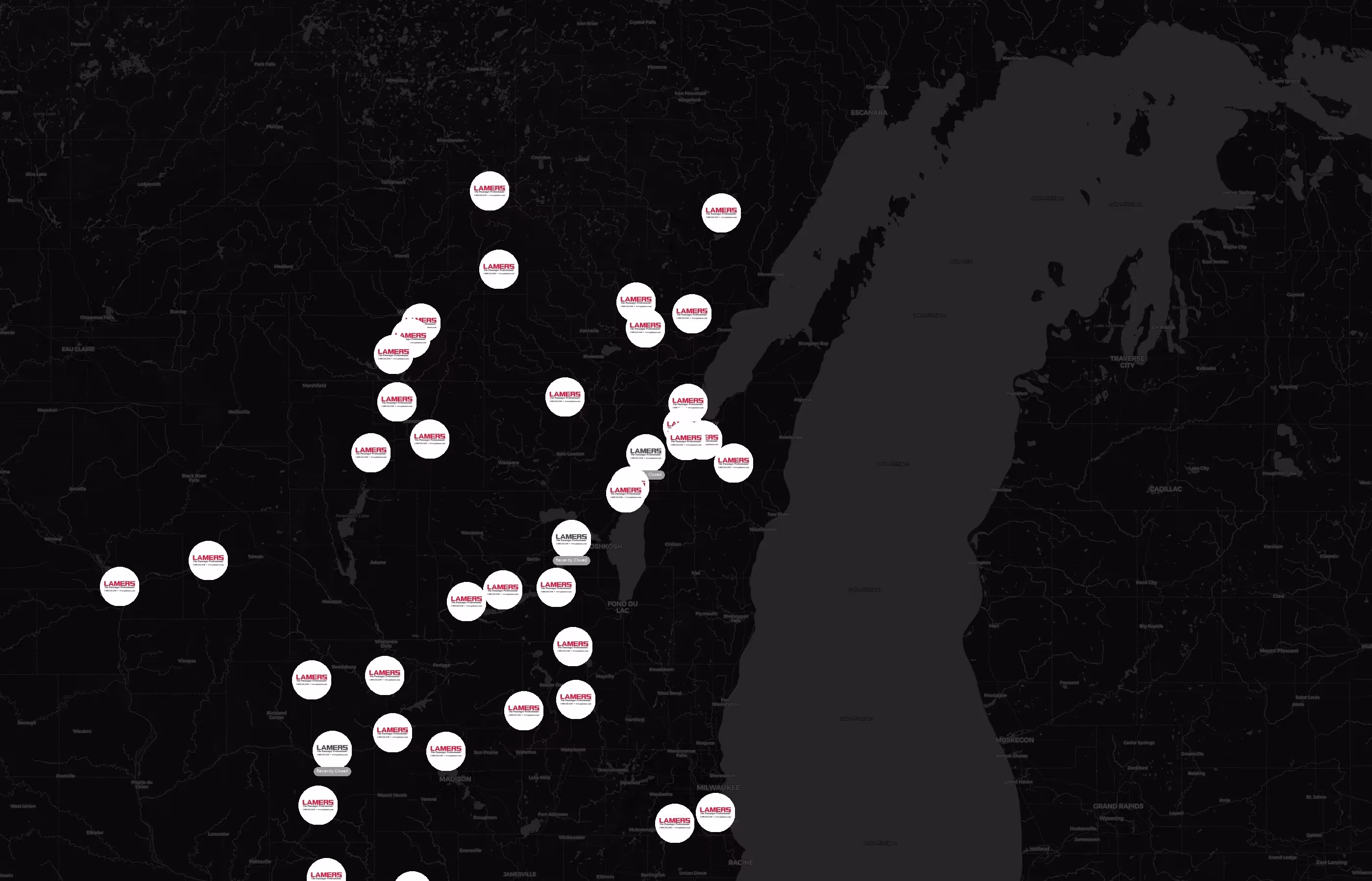 Lamers Bus Lines city distribution