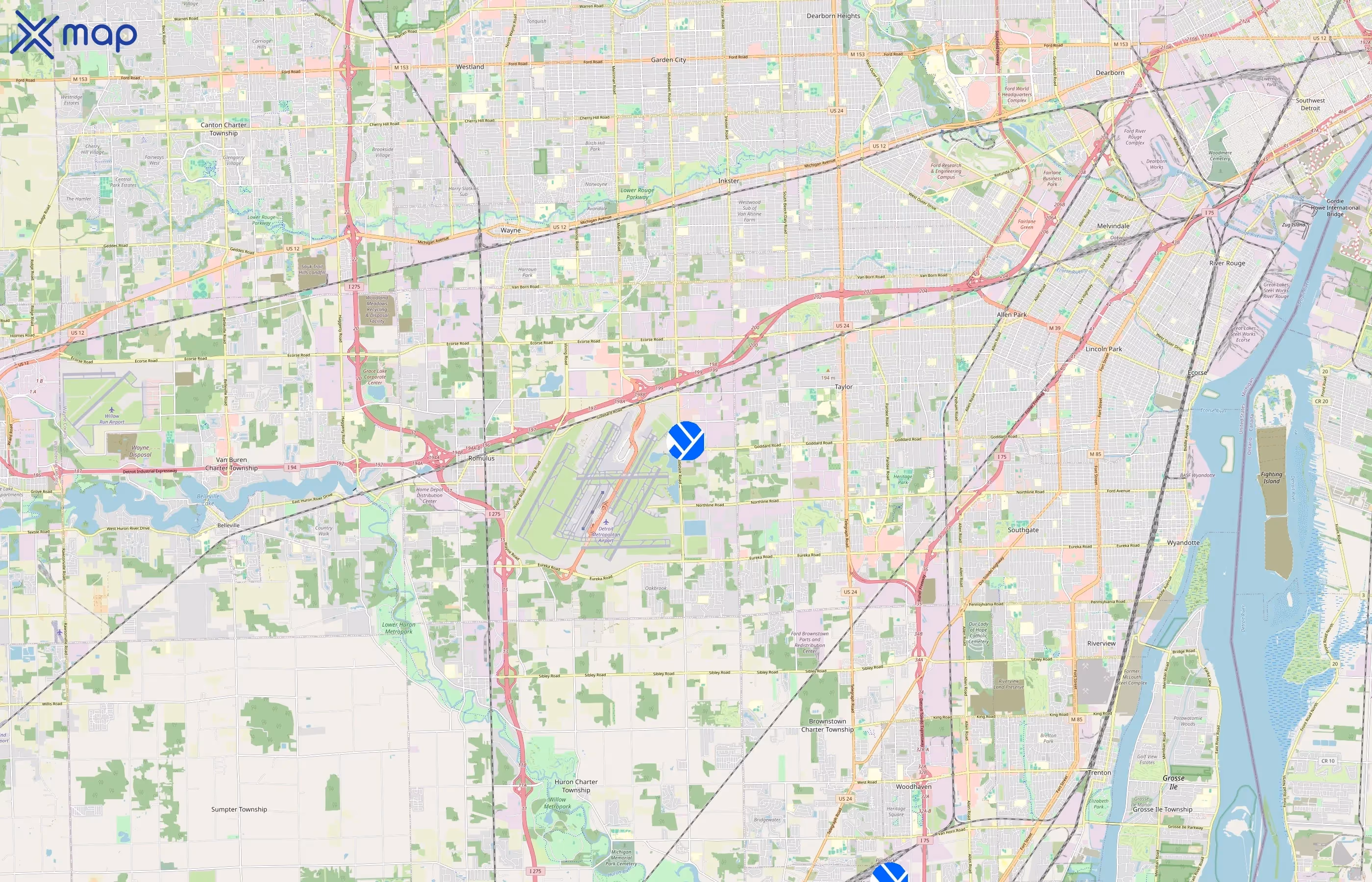 United Road area coverage