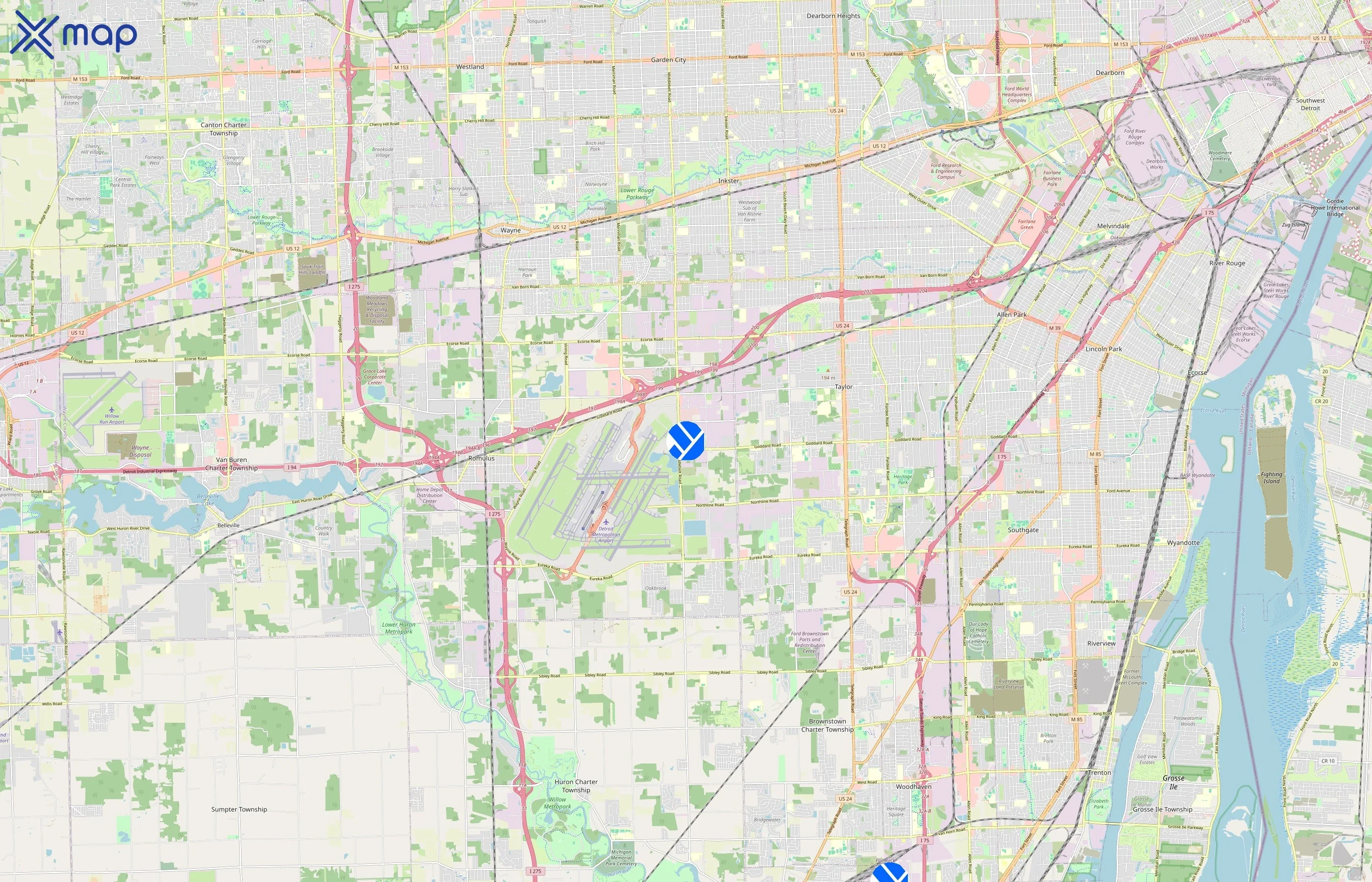 United Road area coverage