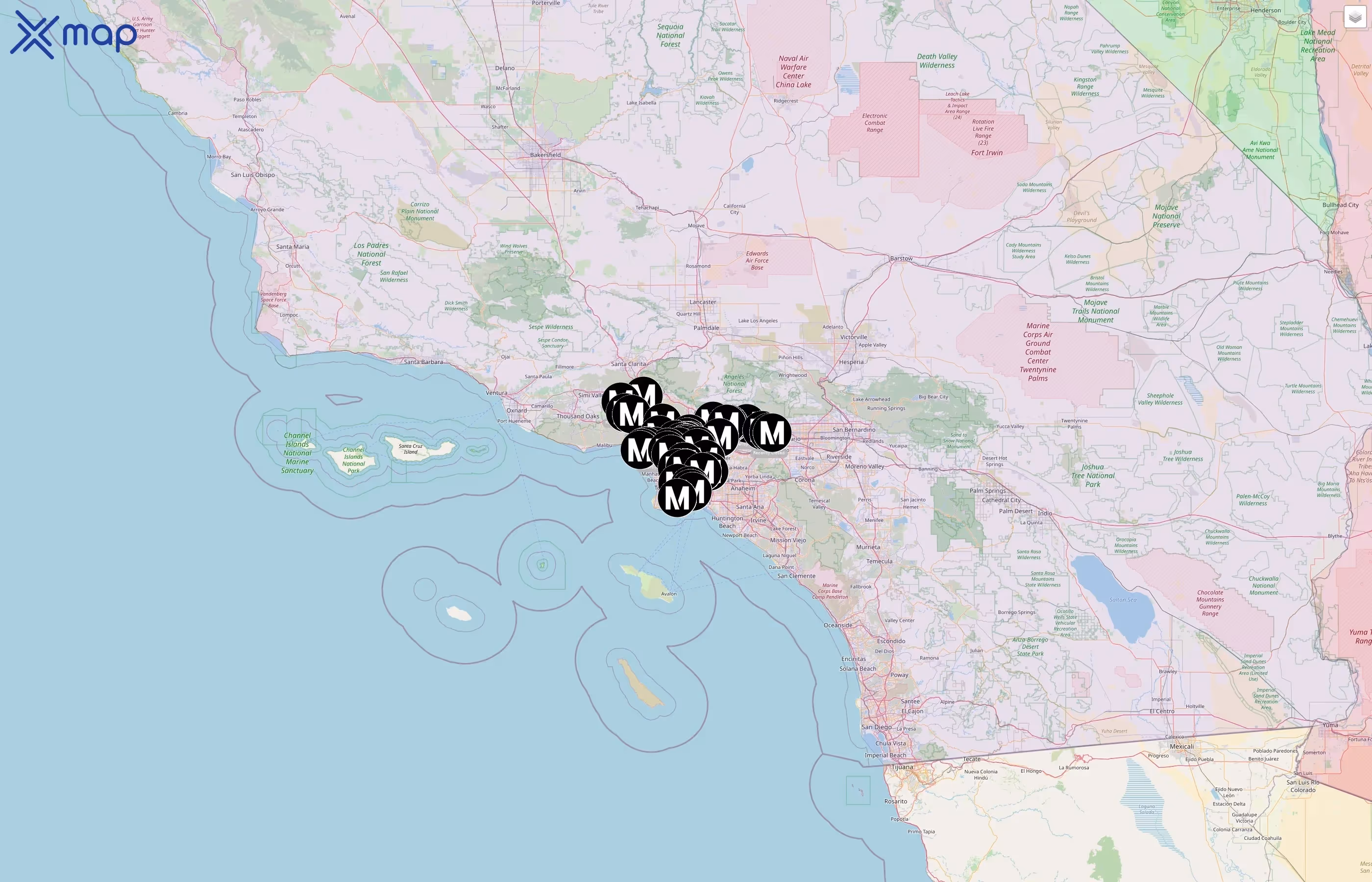 LA Metro street hotspots