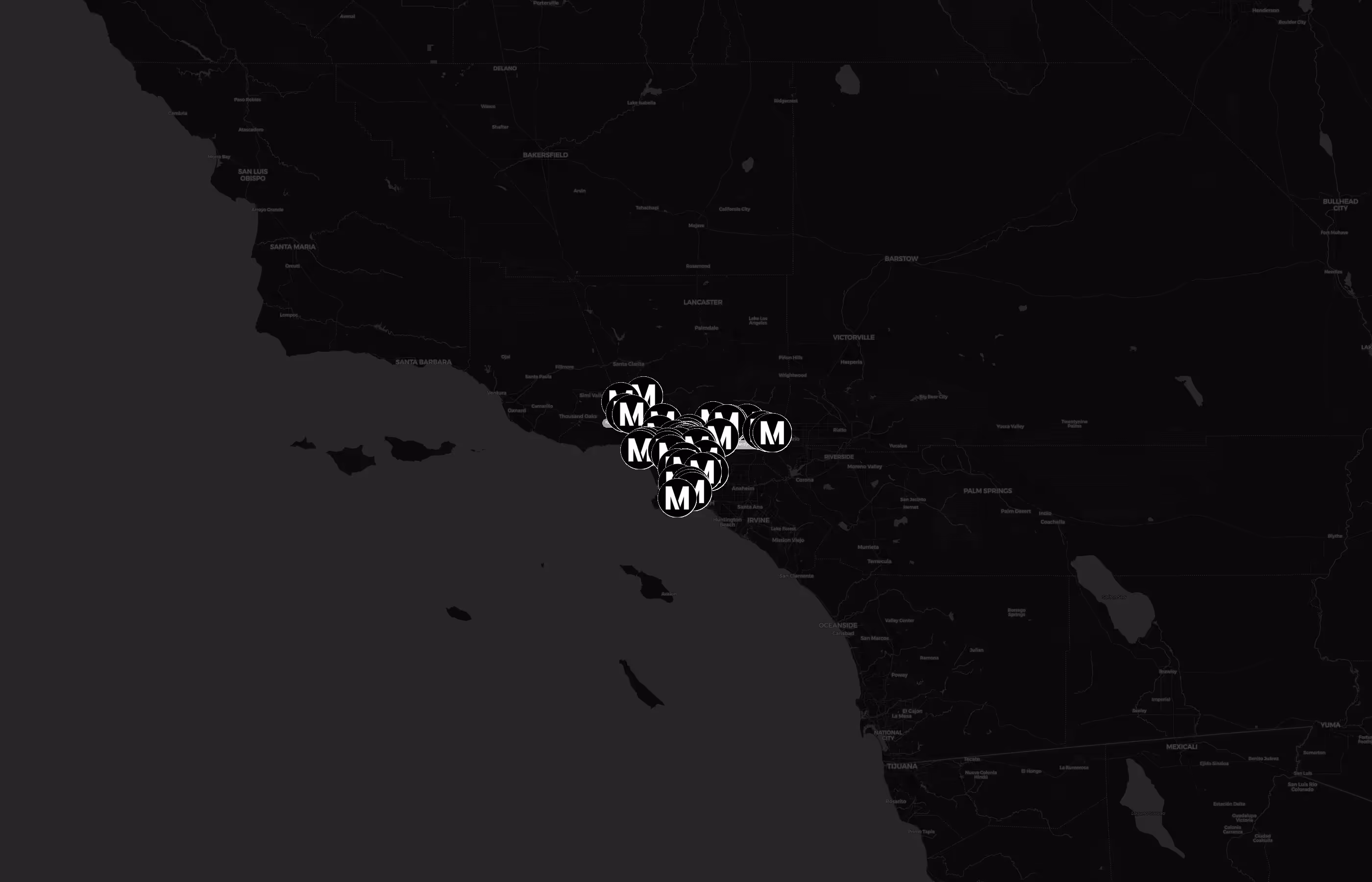 LA Metro city distribution
