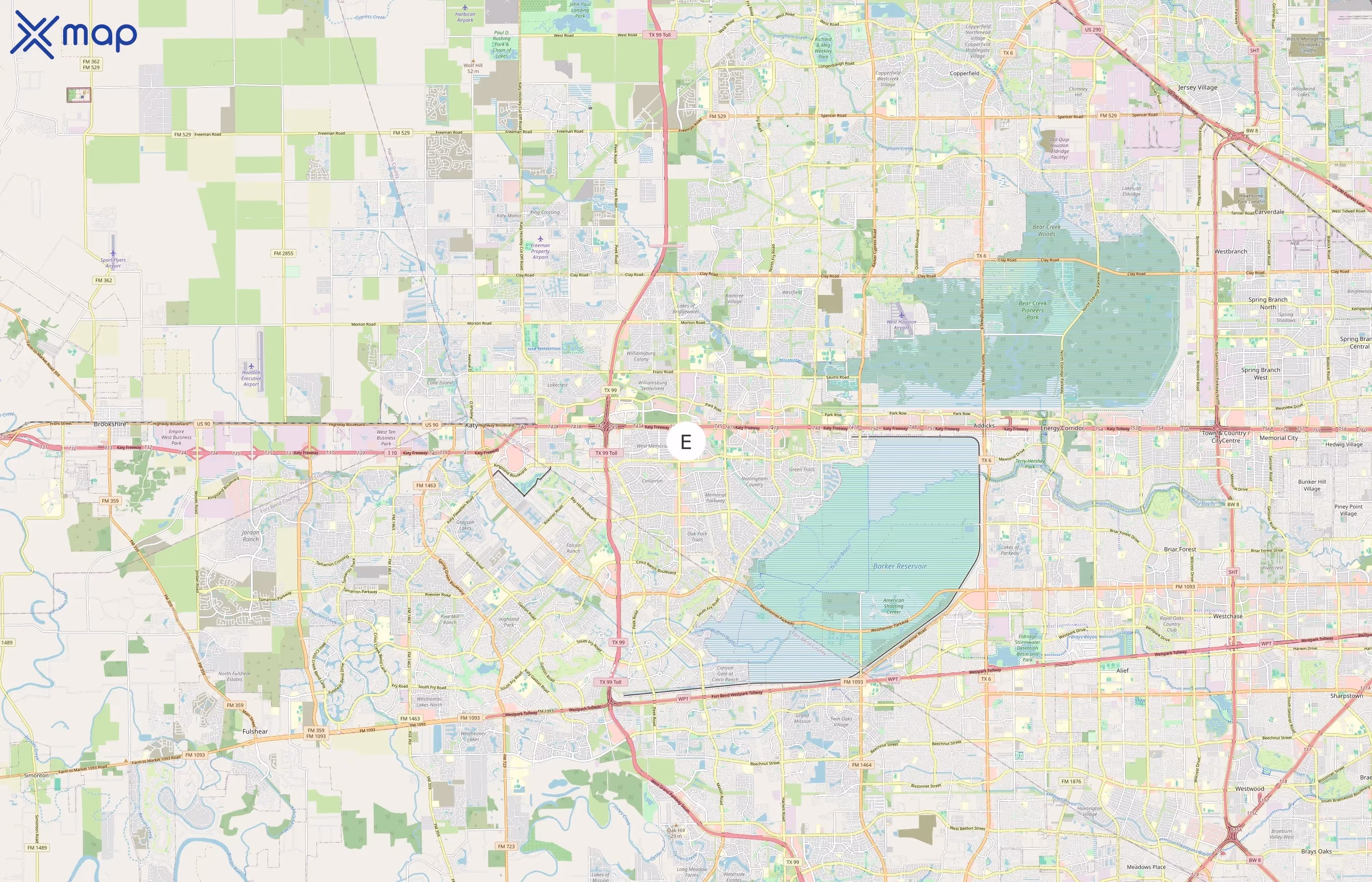Estafeta area coverage