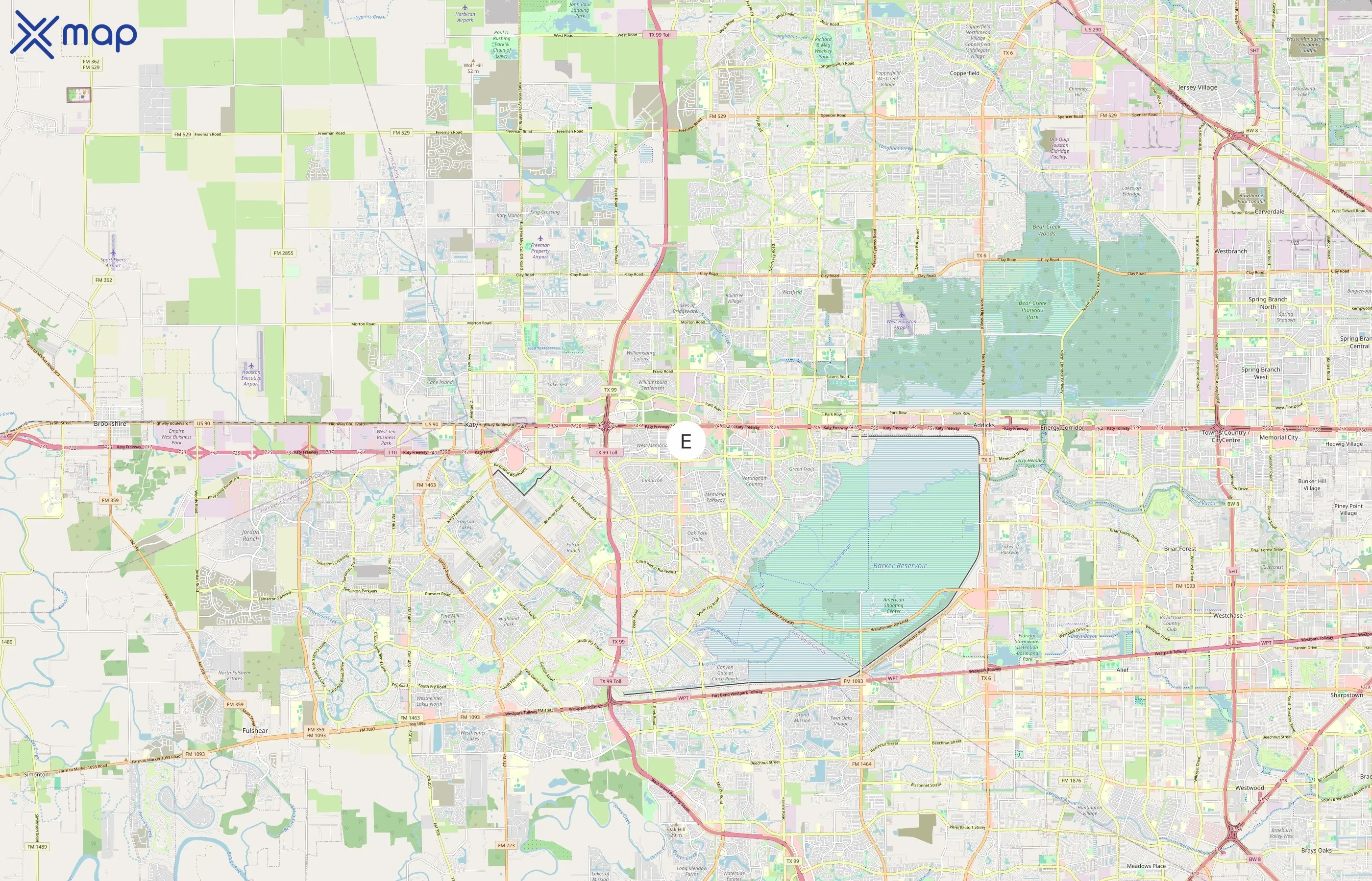 Estafeta area coverage