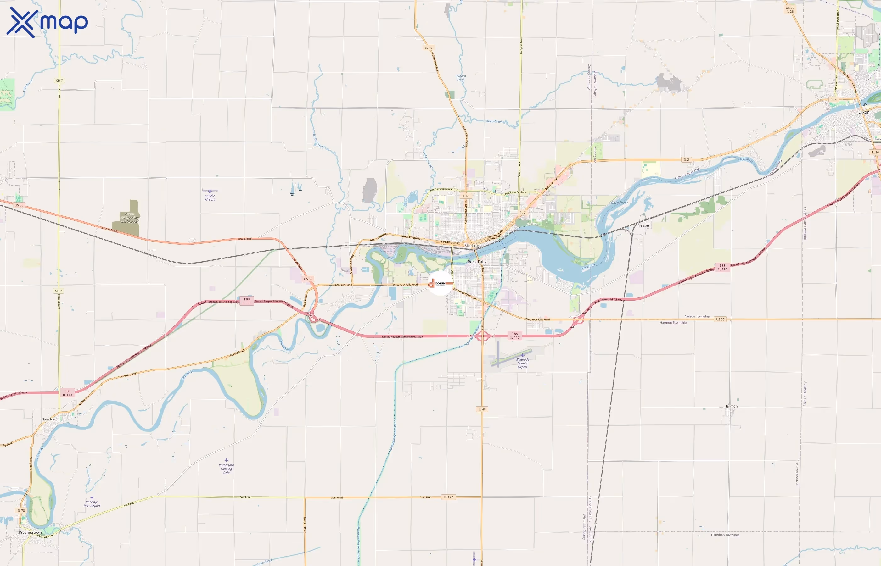 Dohrn Transfer Company area coverage