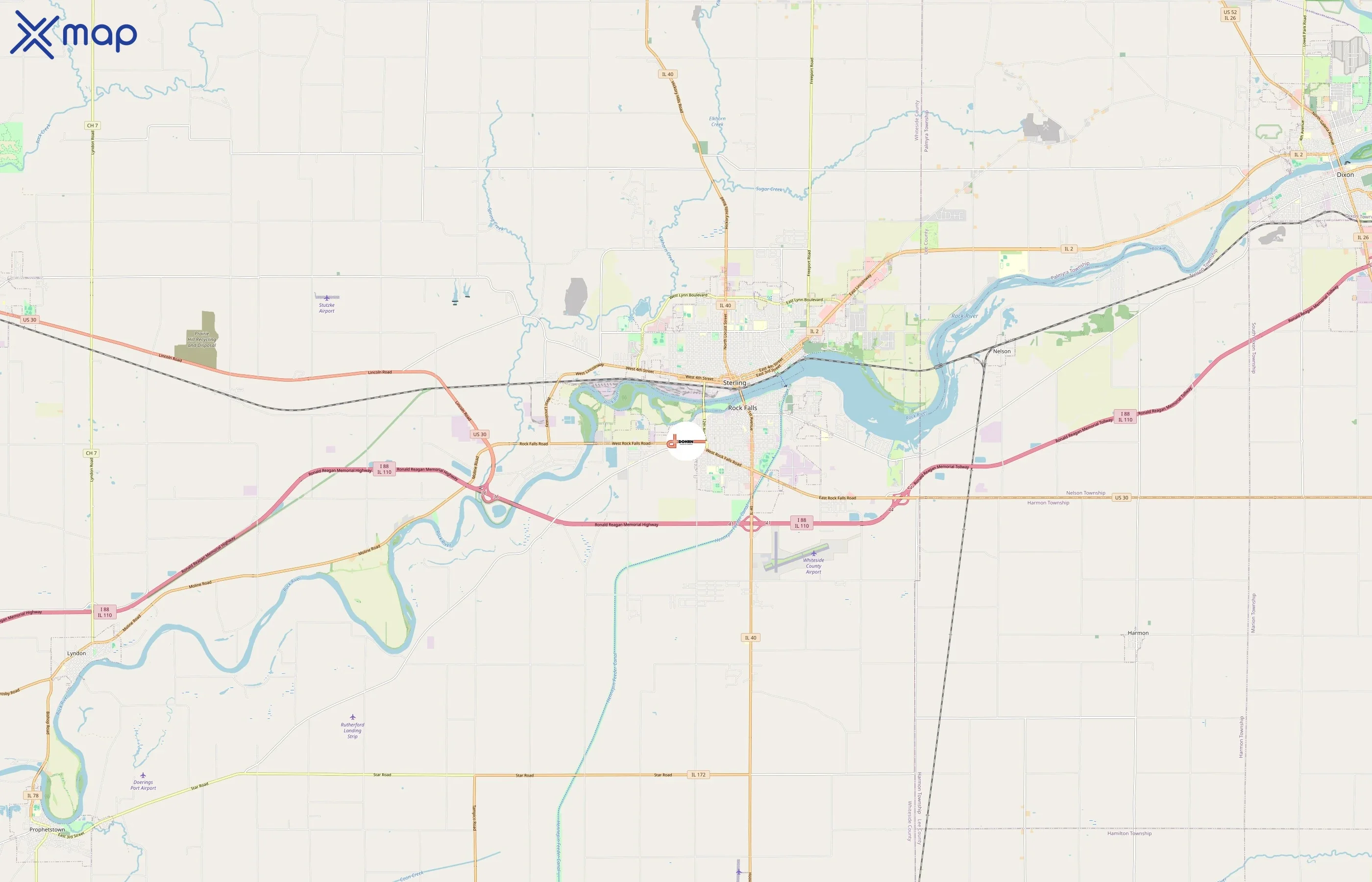 Dohrn Transfer Company area coverage