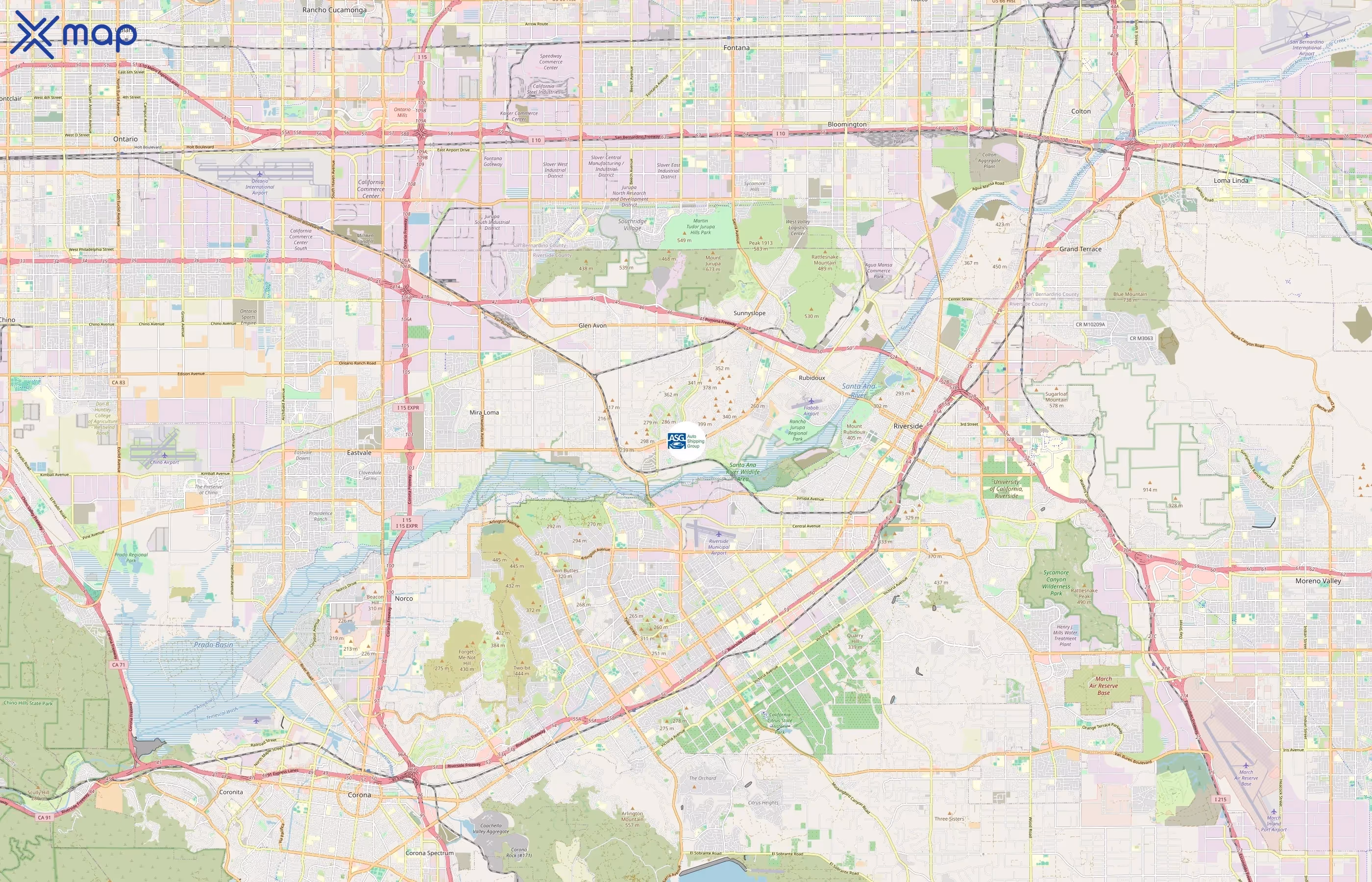 Auto Shipping Group area coverage