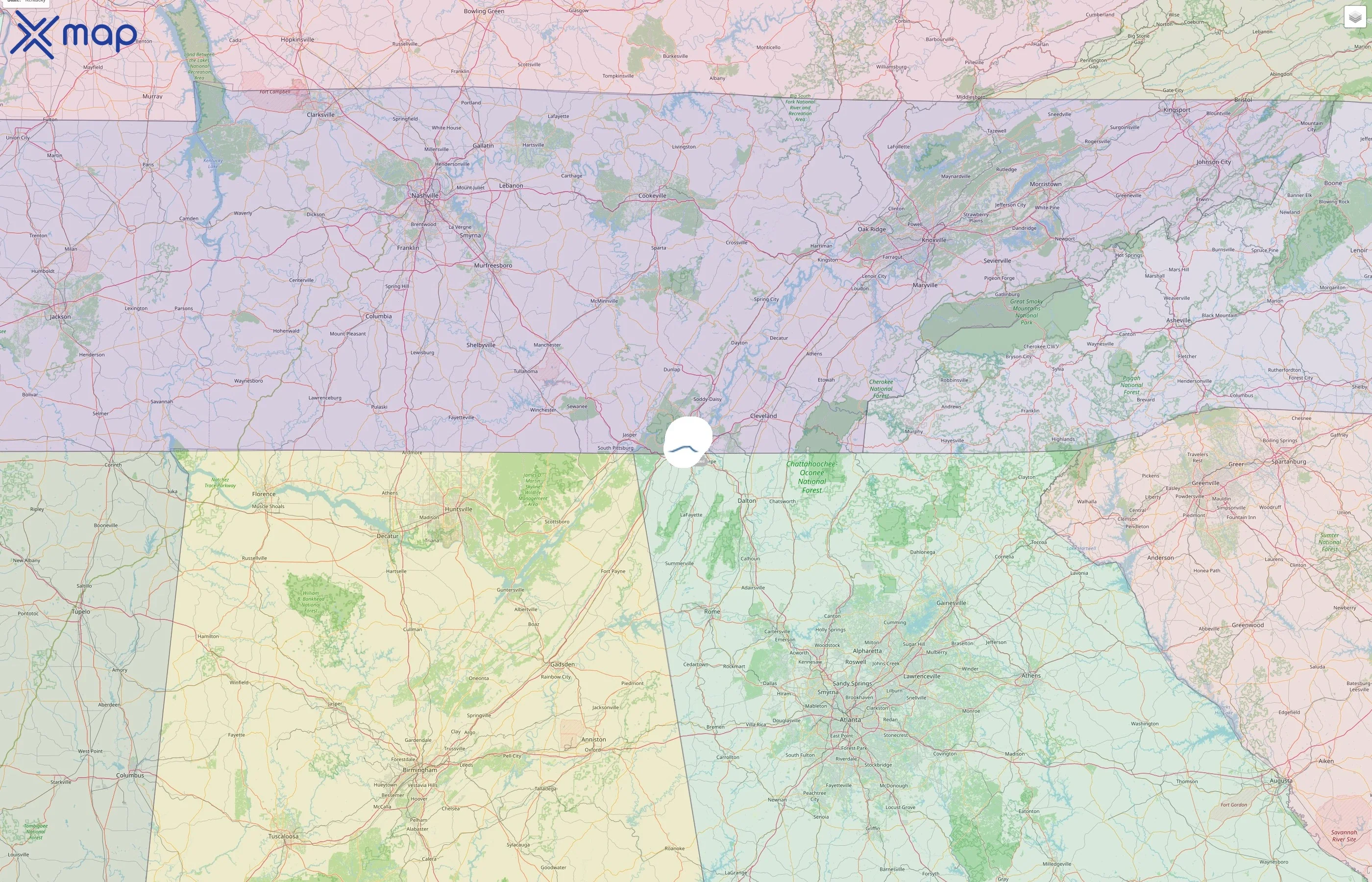 Bike Chattanooga street hotspots