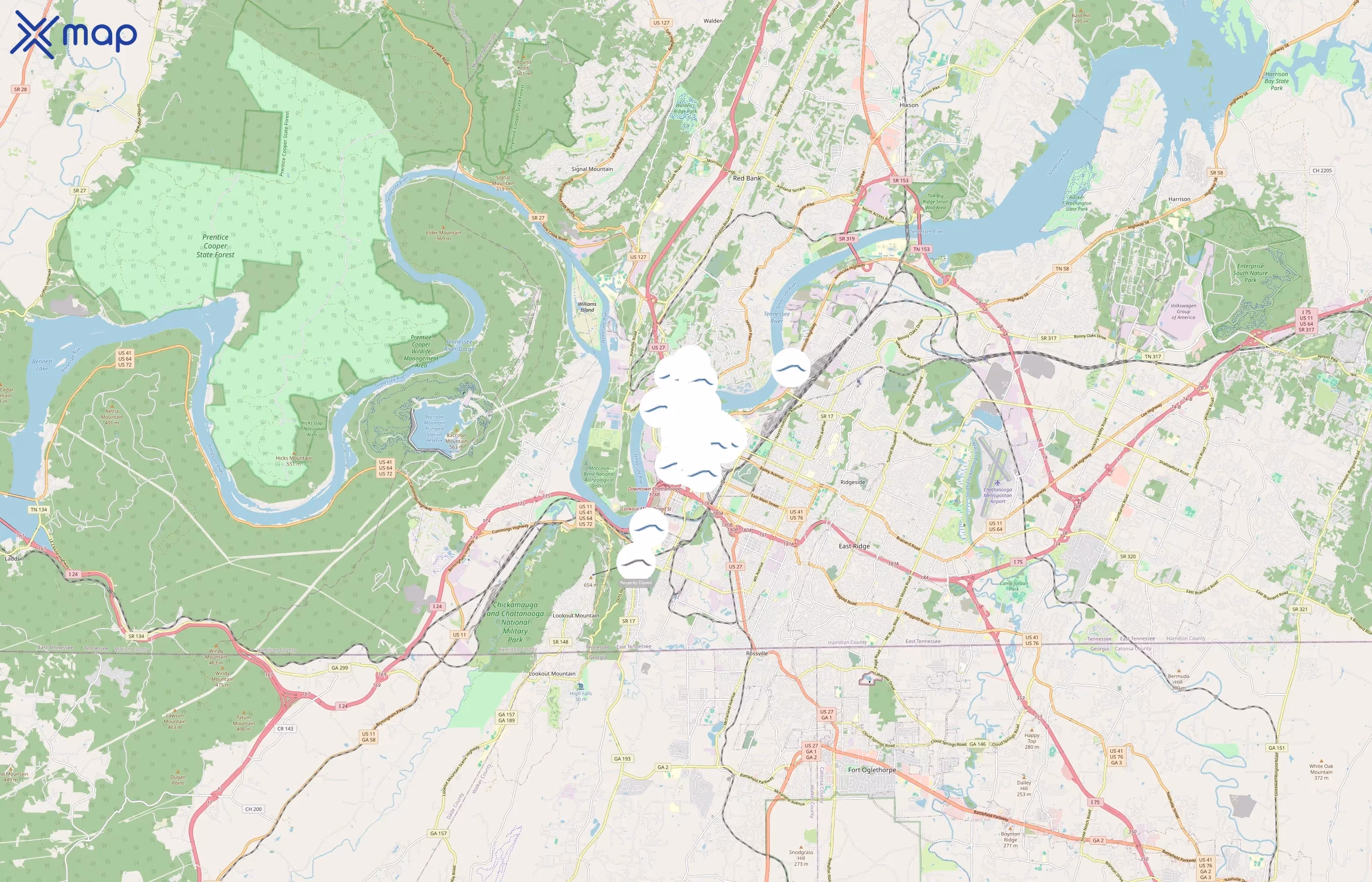 Bike Chattanooga area coverage