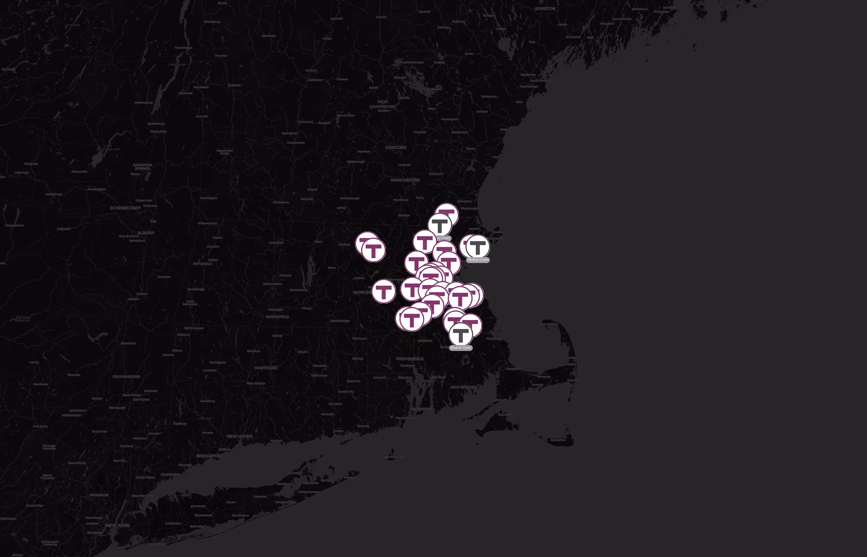 MBTA city distribution