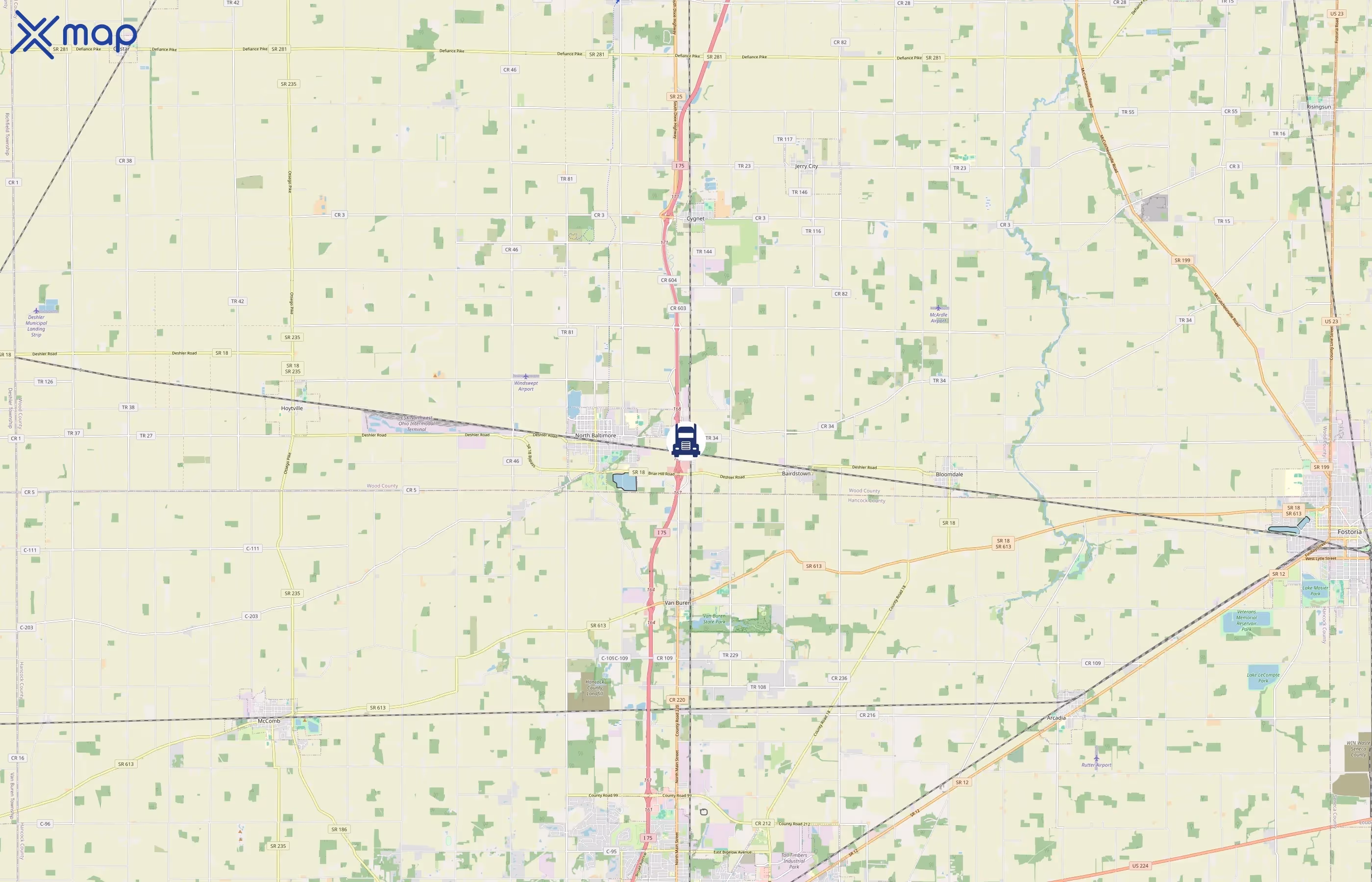 ContainerPort Group area coverage