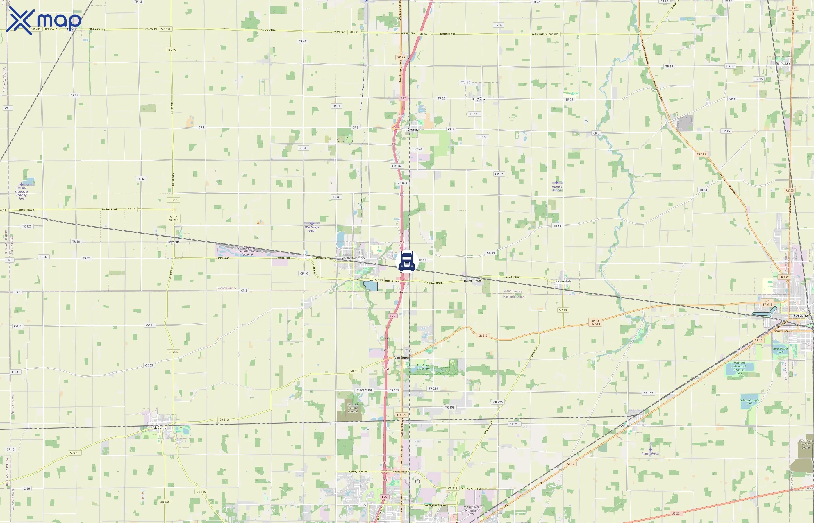 ContainerPort Group area coverage