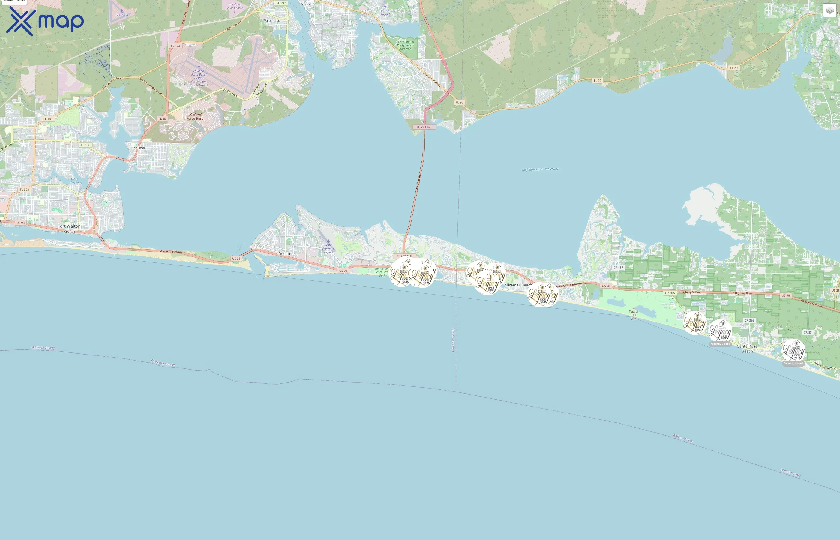 Legacy Beach Homes traffic data