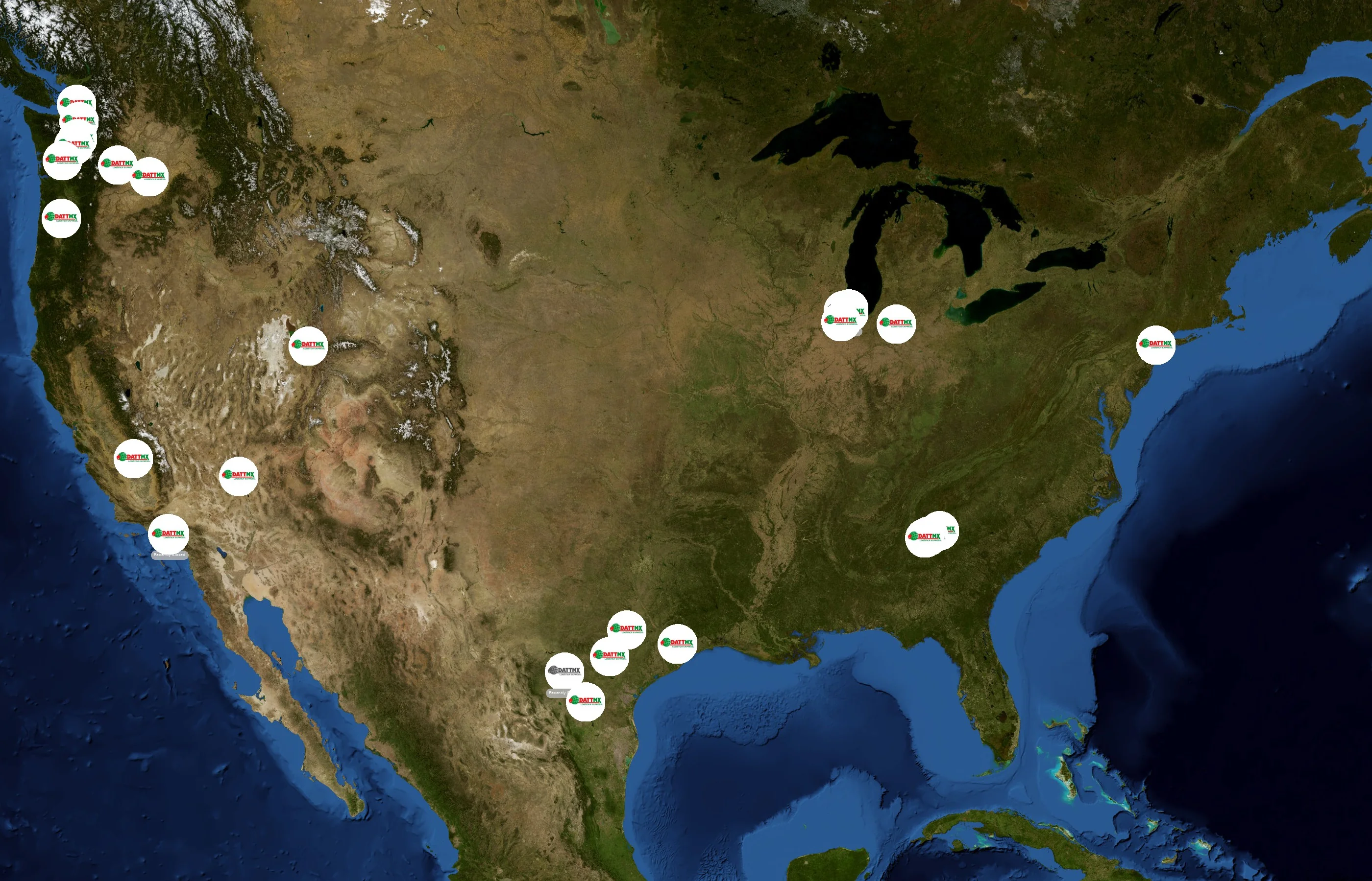 Datt Express state distribution