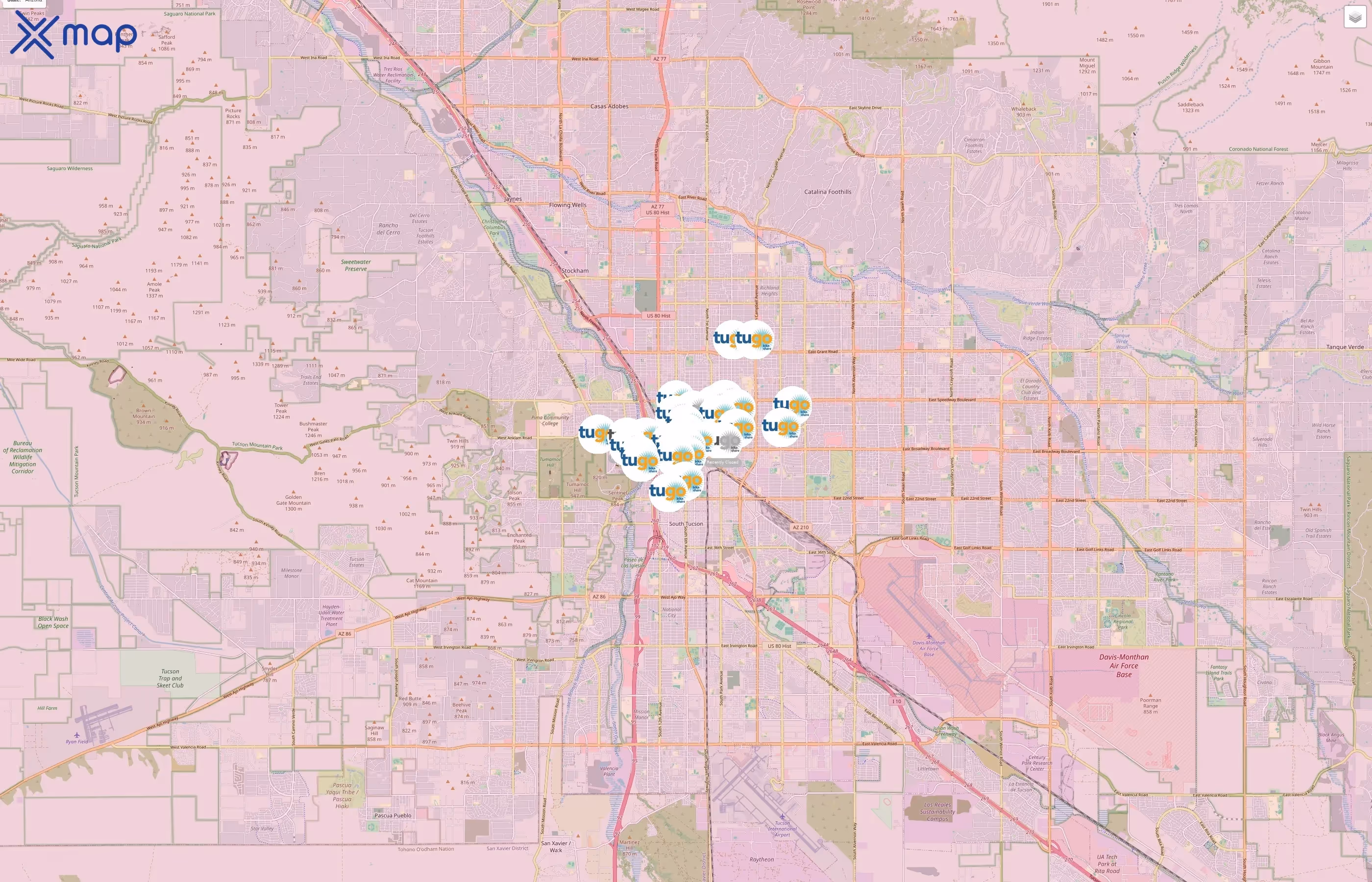 TUGO Bikeshare traffic data