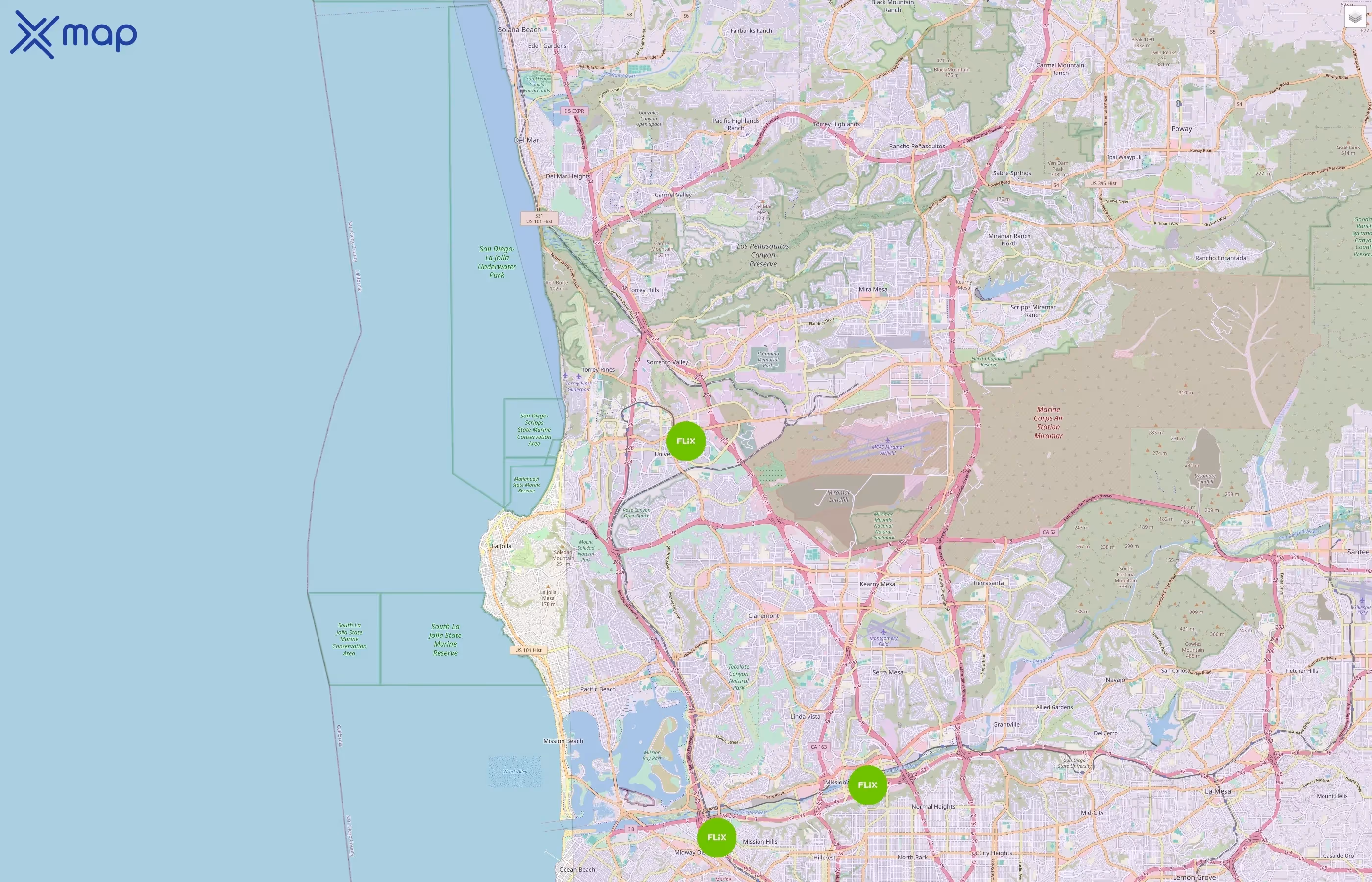 FlixBus traffic data