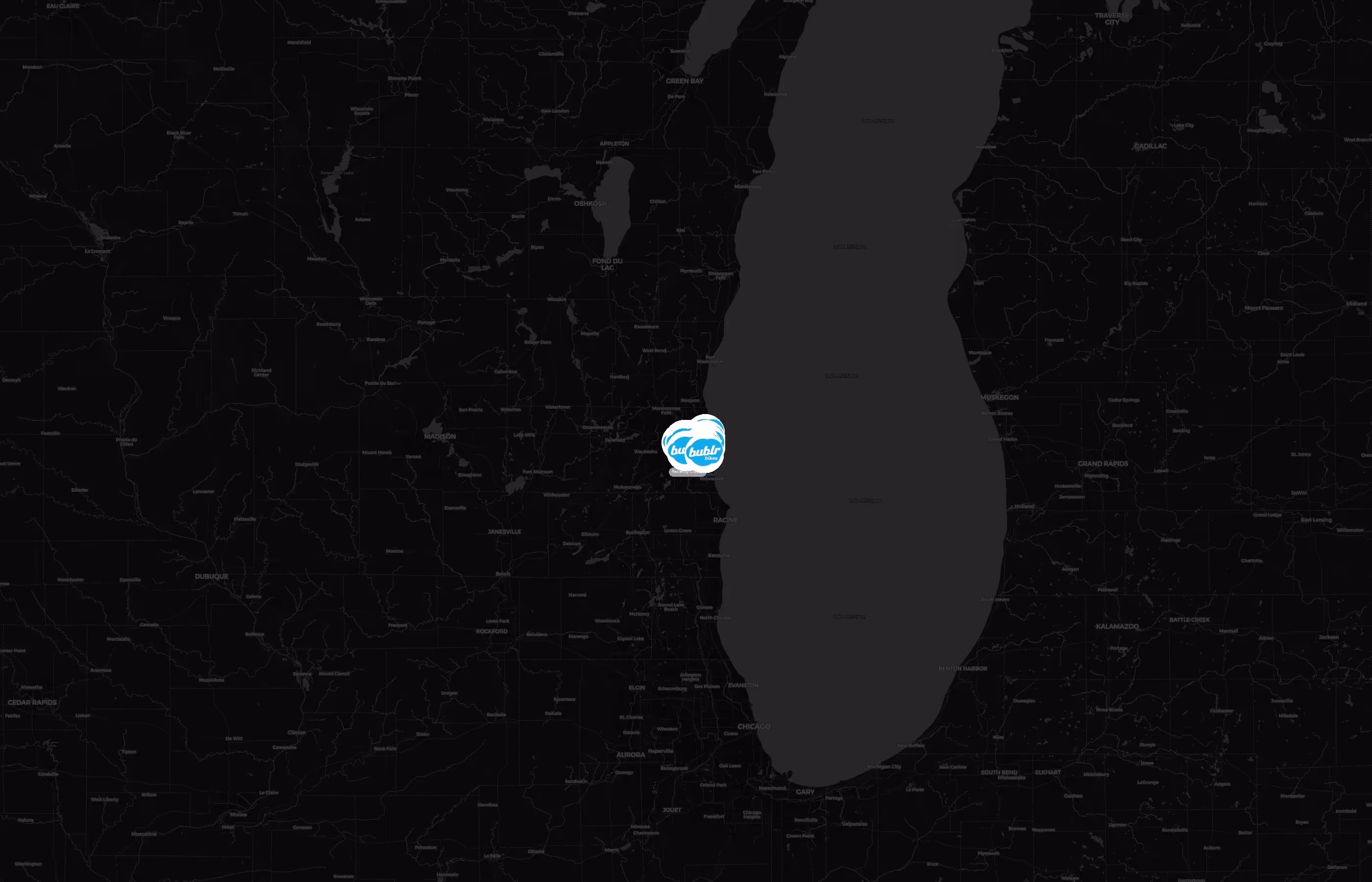 Bublr Bikes city distribution