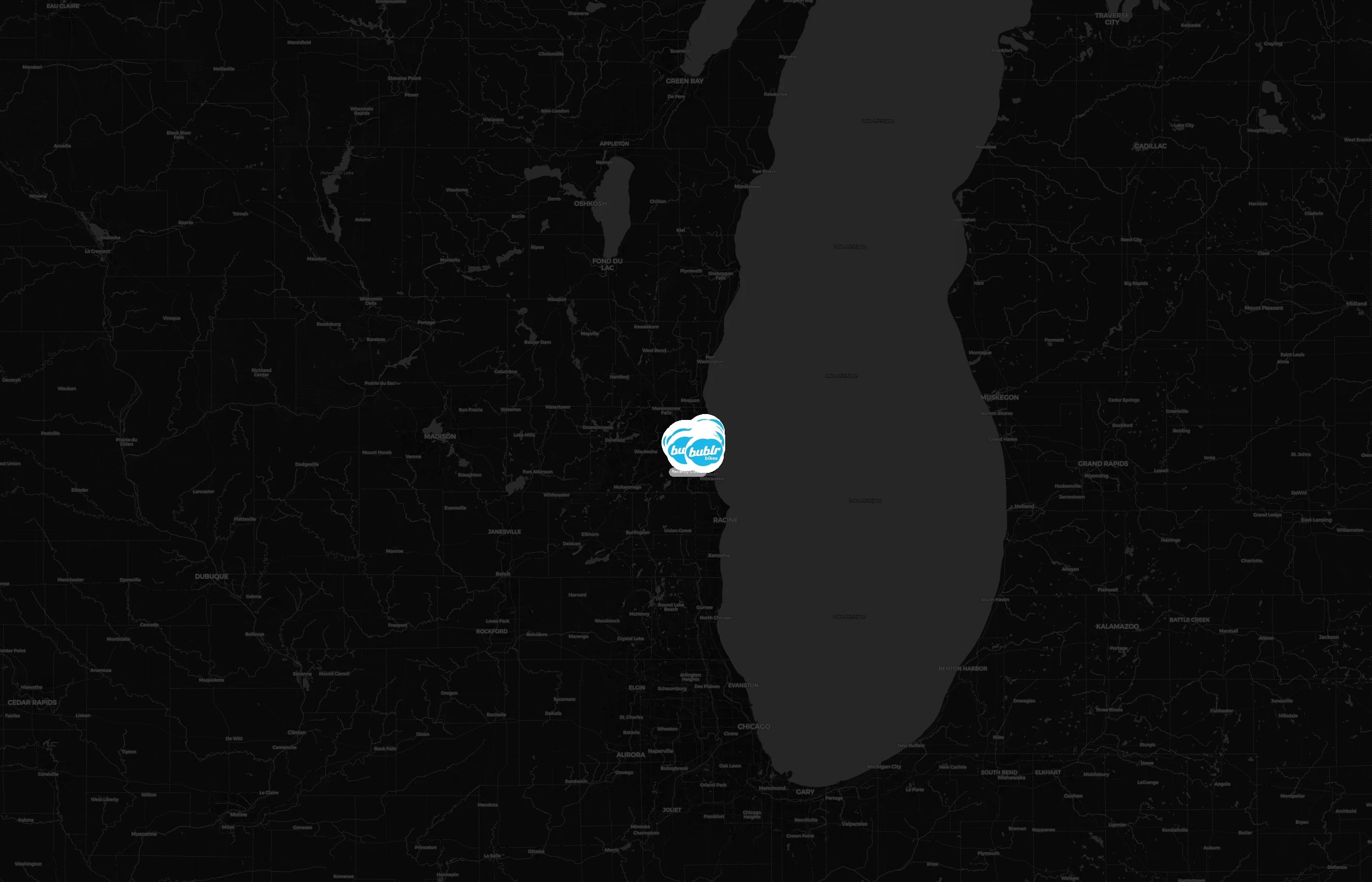 Bublr Bikes city distribution