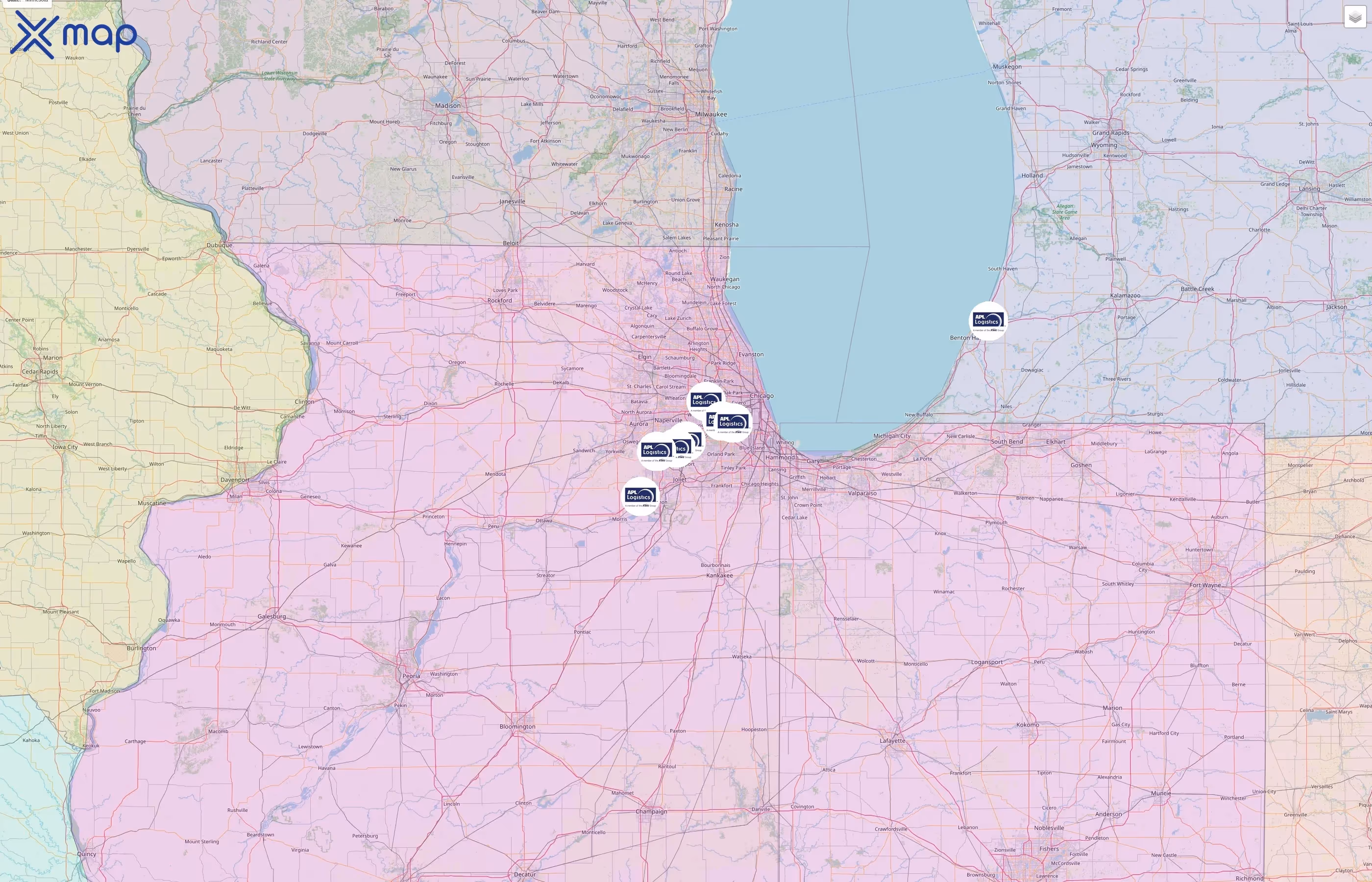 APL Logistics street hotspots