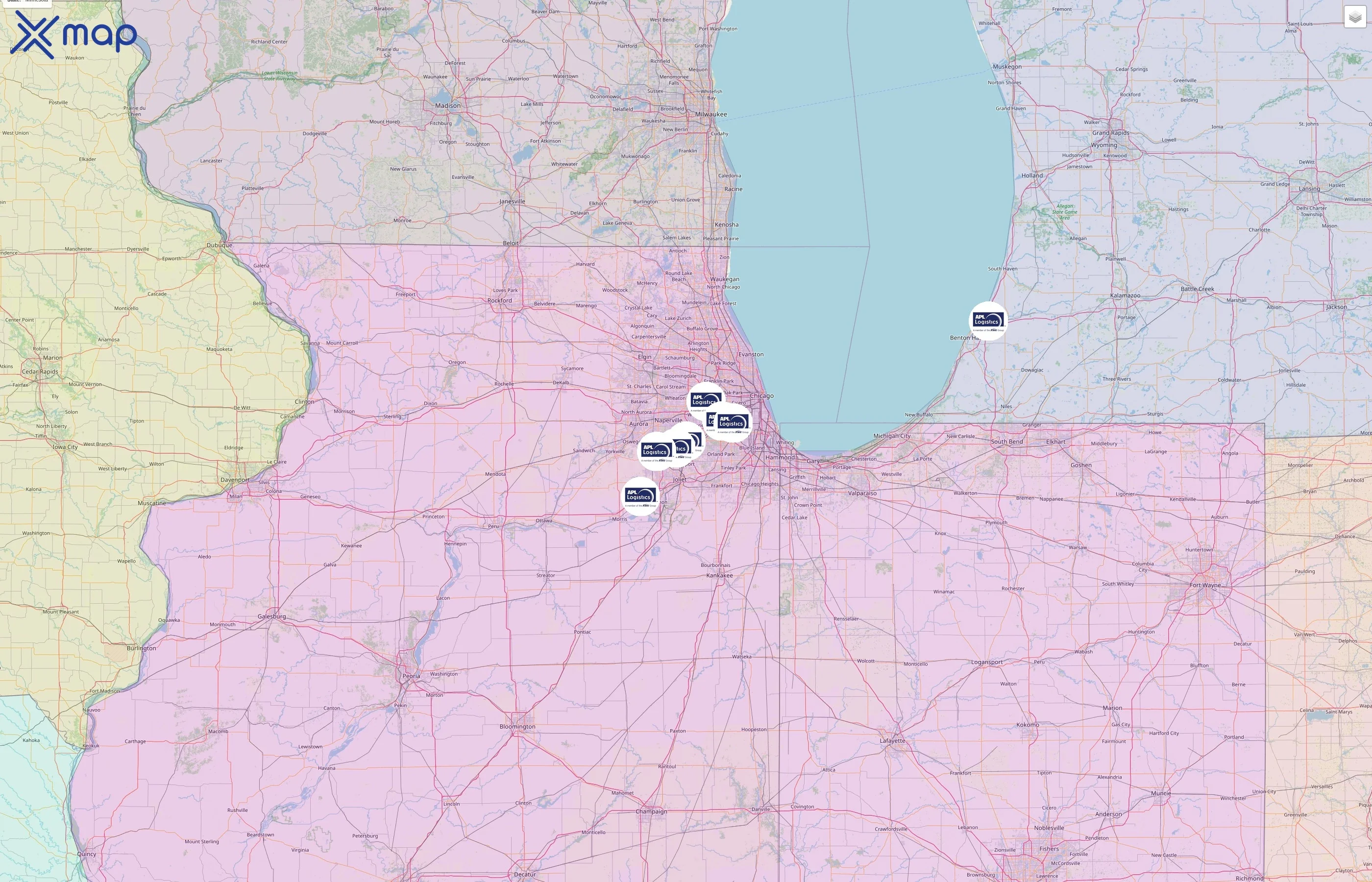 APL Logistics street hotspots
