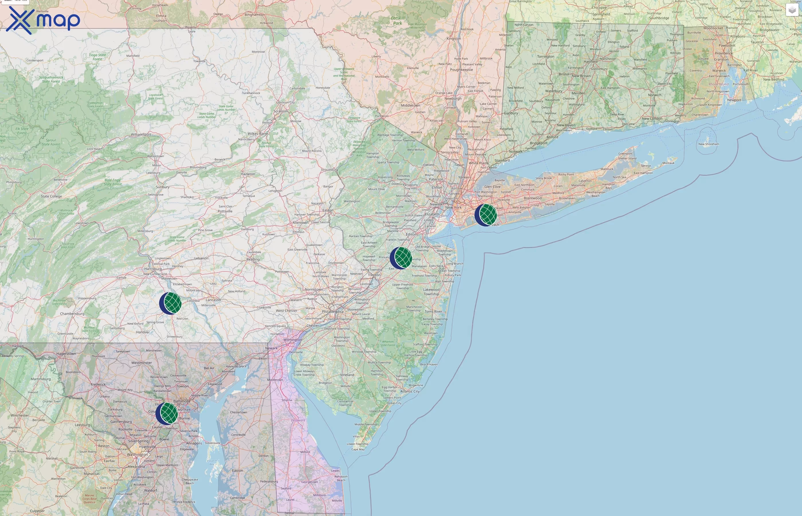 Crane Worldwide Logistics street hotspots