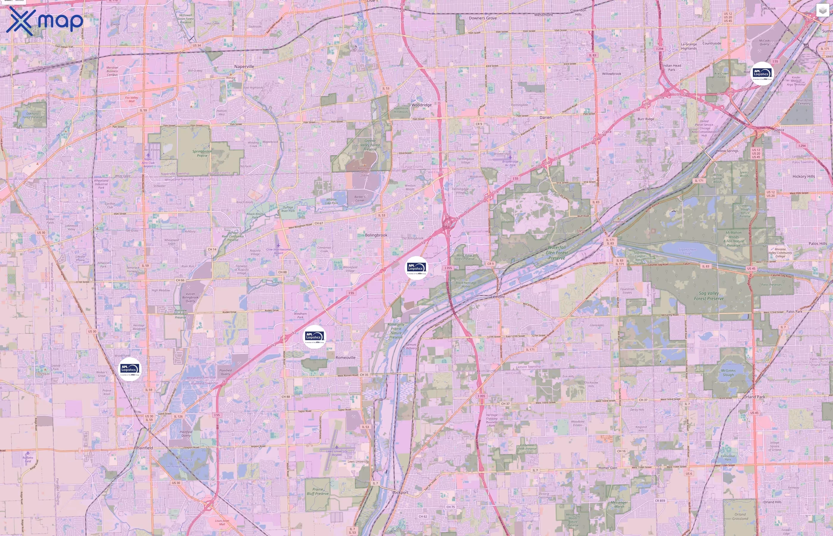 APL Logistics traffic data
