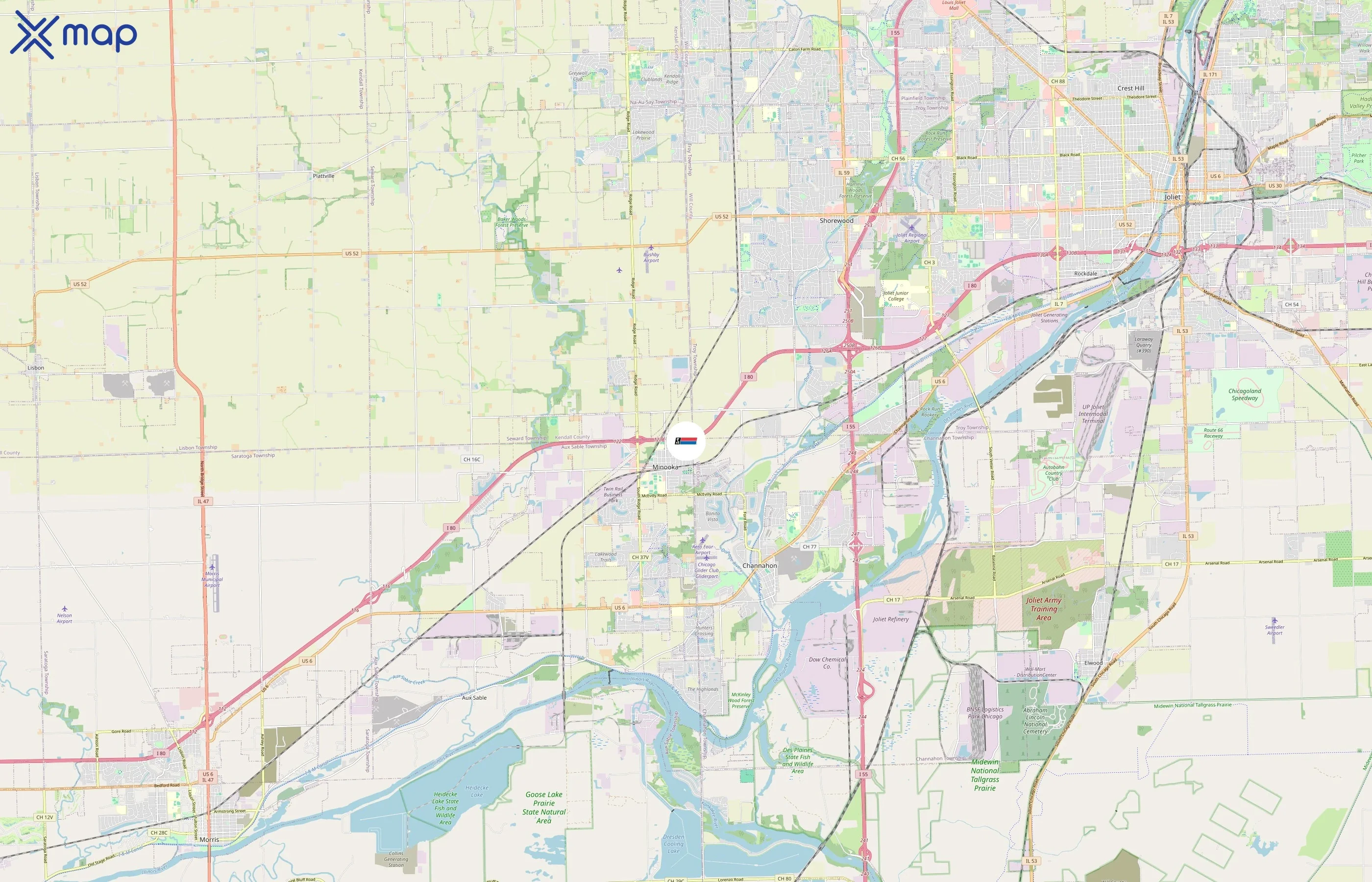 PLM Fleet area coverage