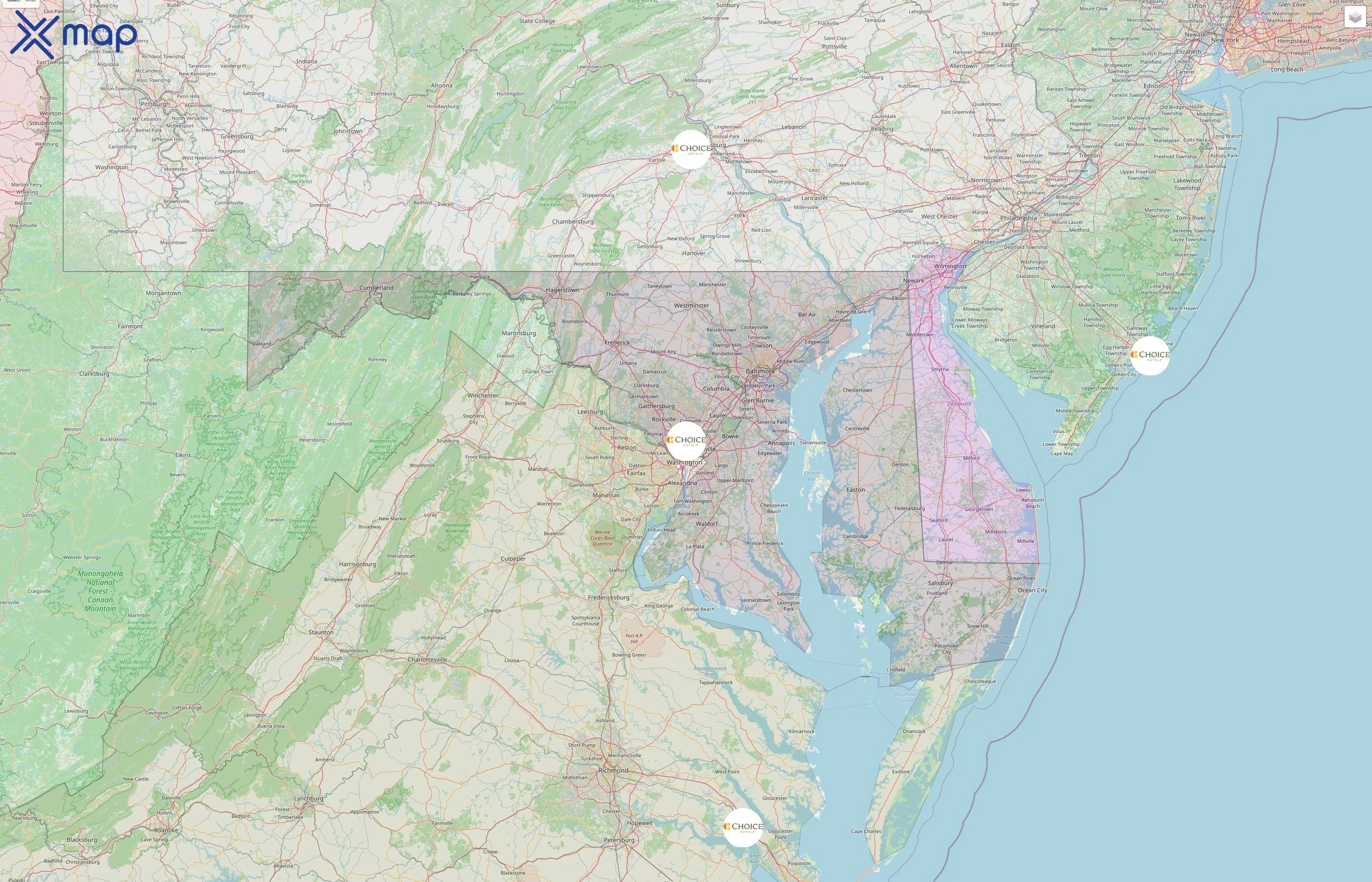 Comfort Inn street hotspots
