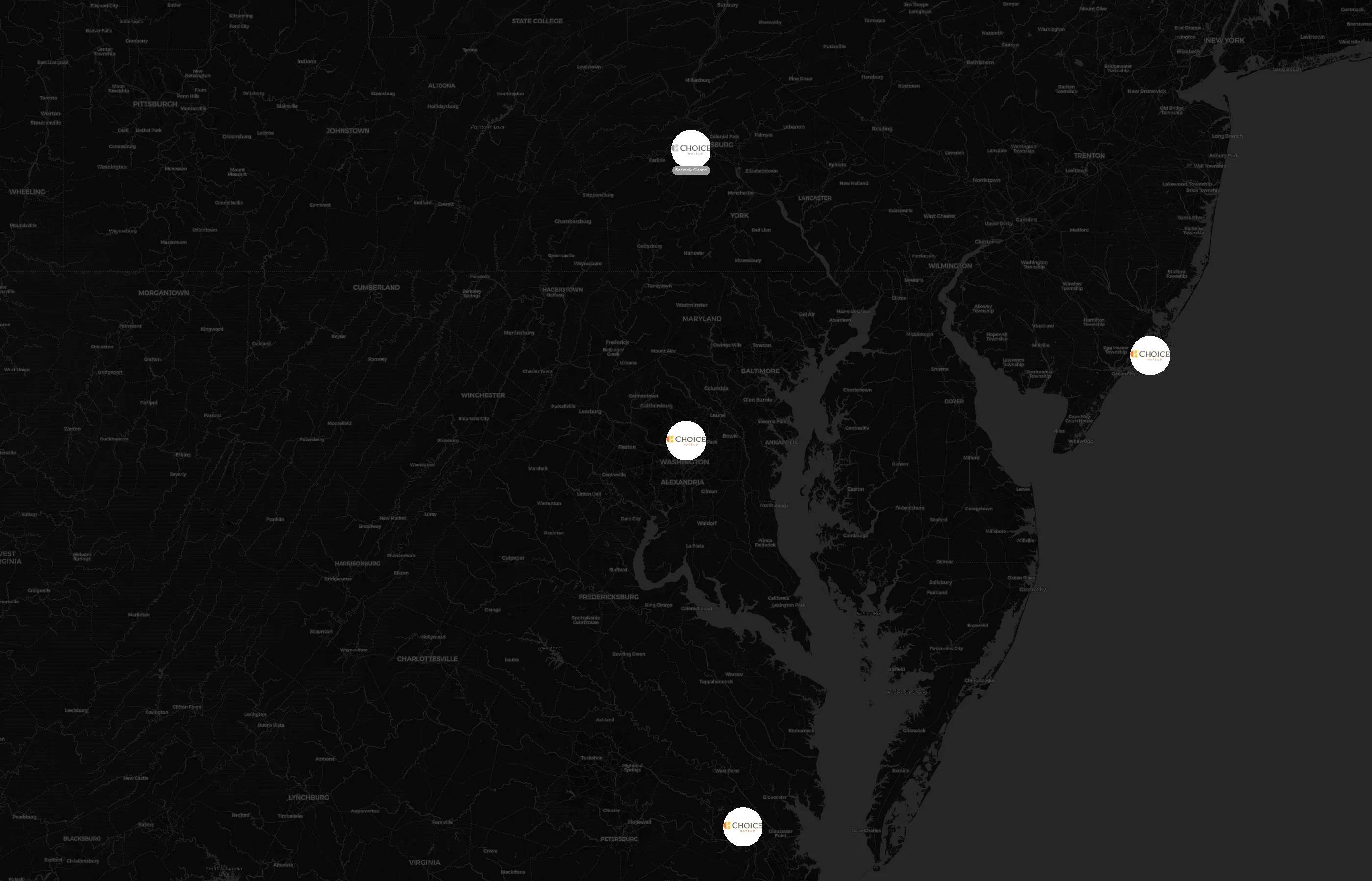 Comfort Inn city distribution