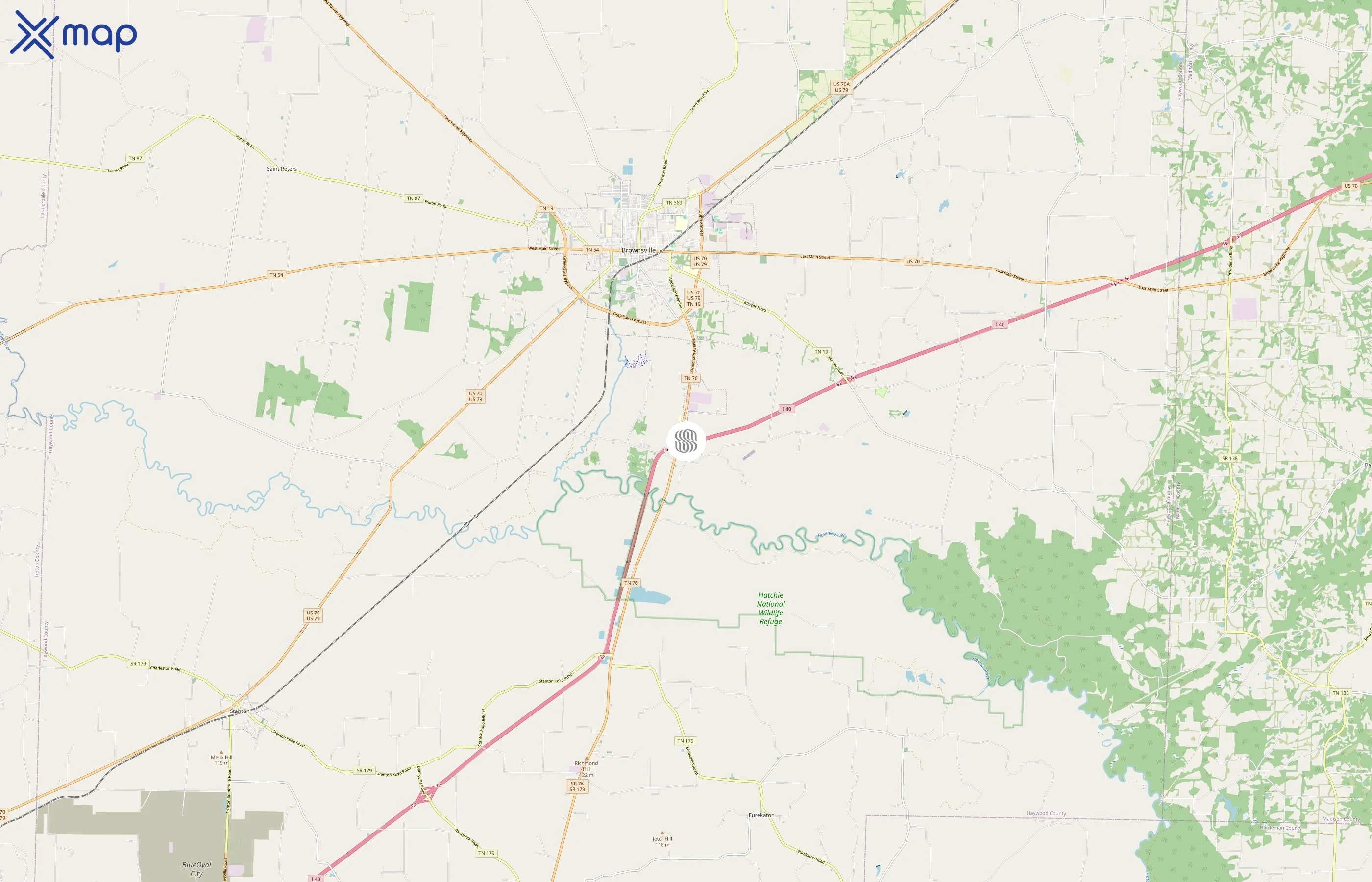 Americas Best Value Inn area coverage