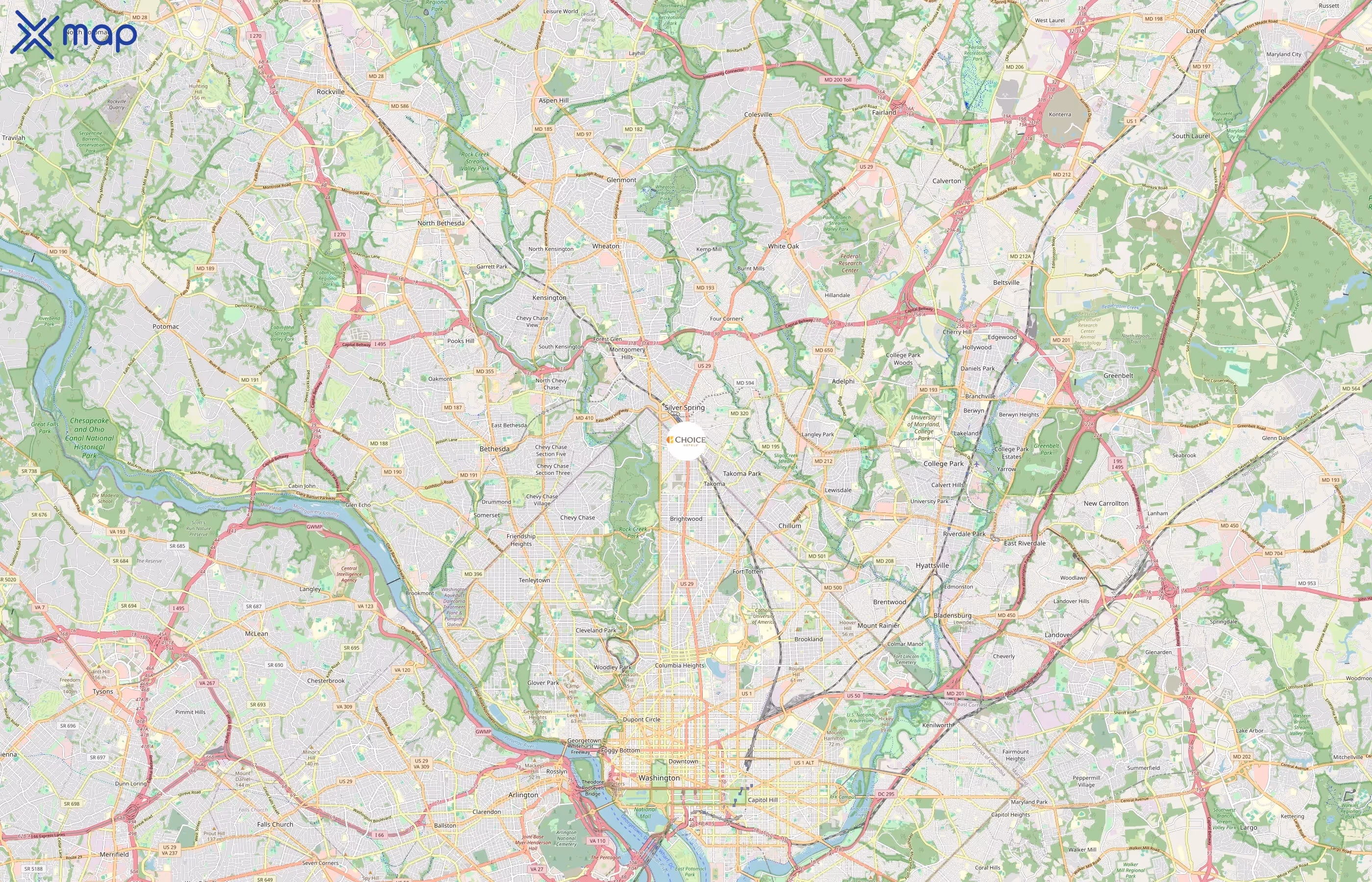 Comfort Inn area coverage