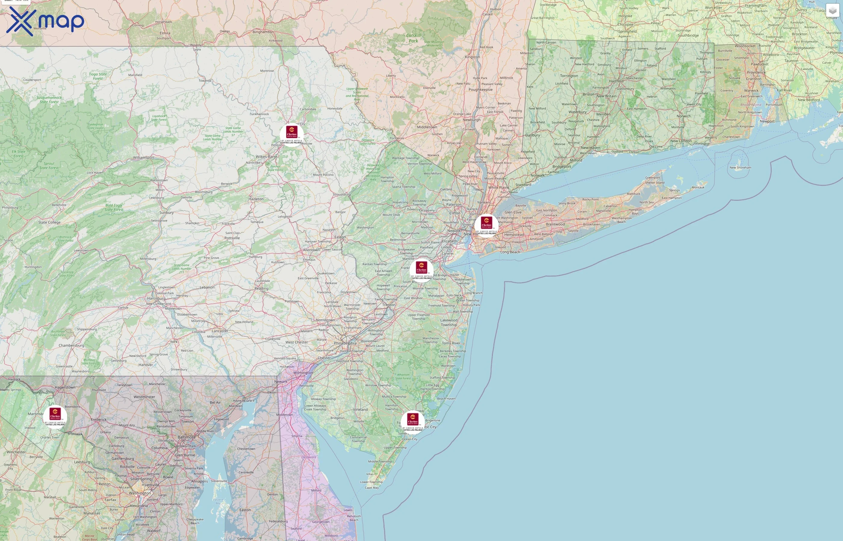 Clarion street hotspots
