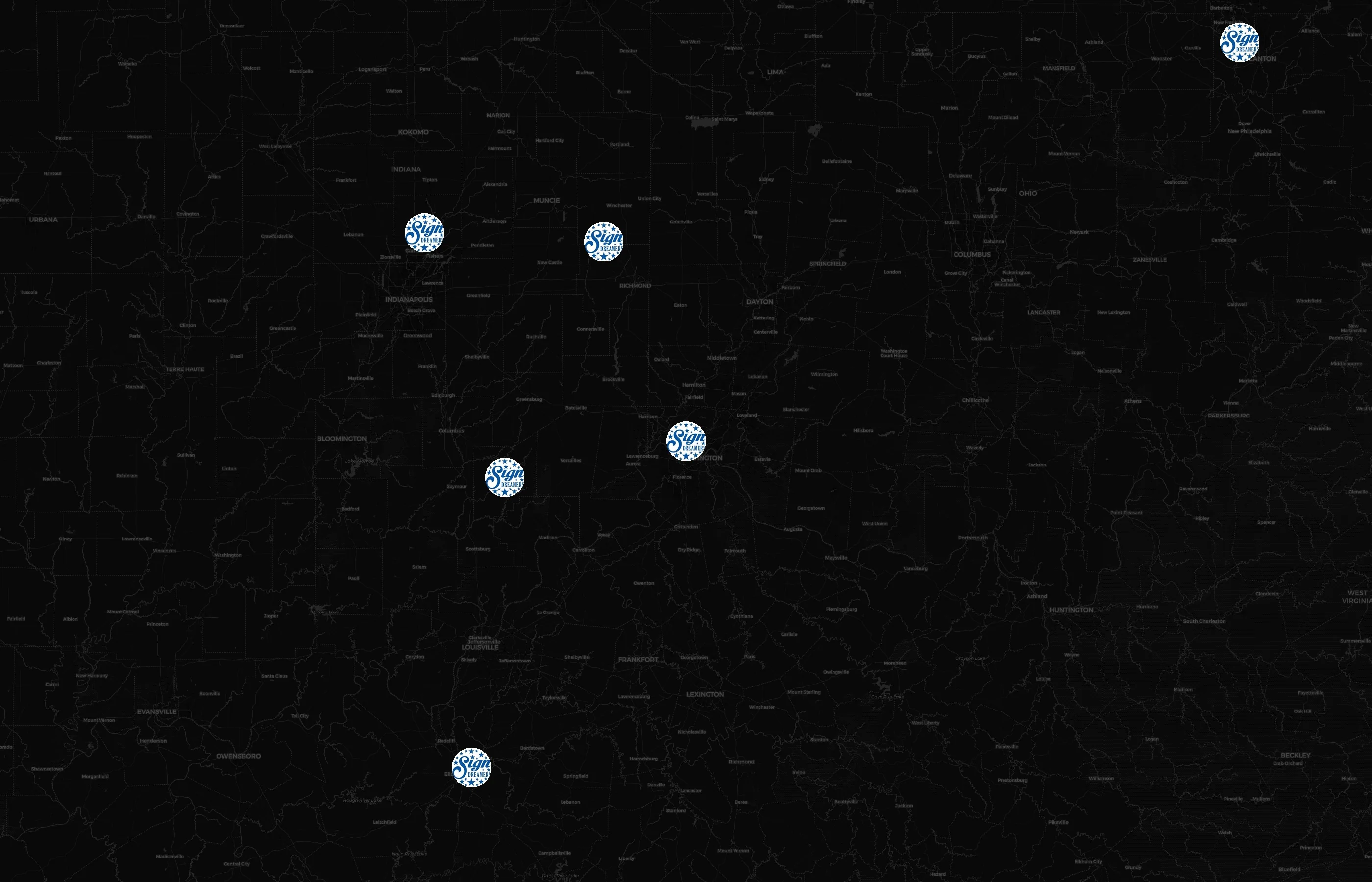 Sign Dreamers city distribution