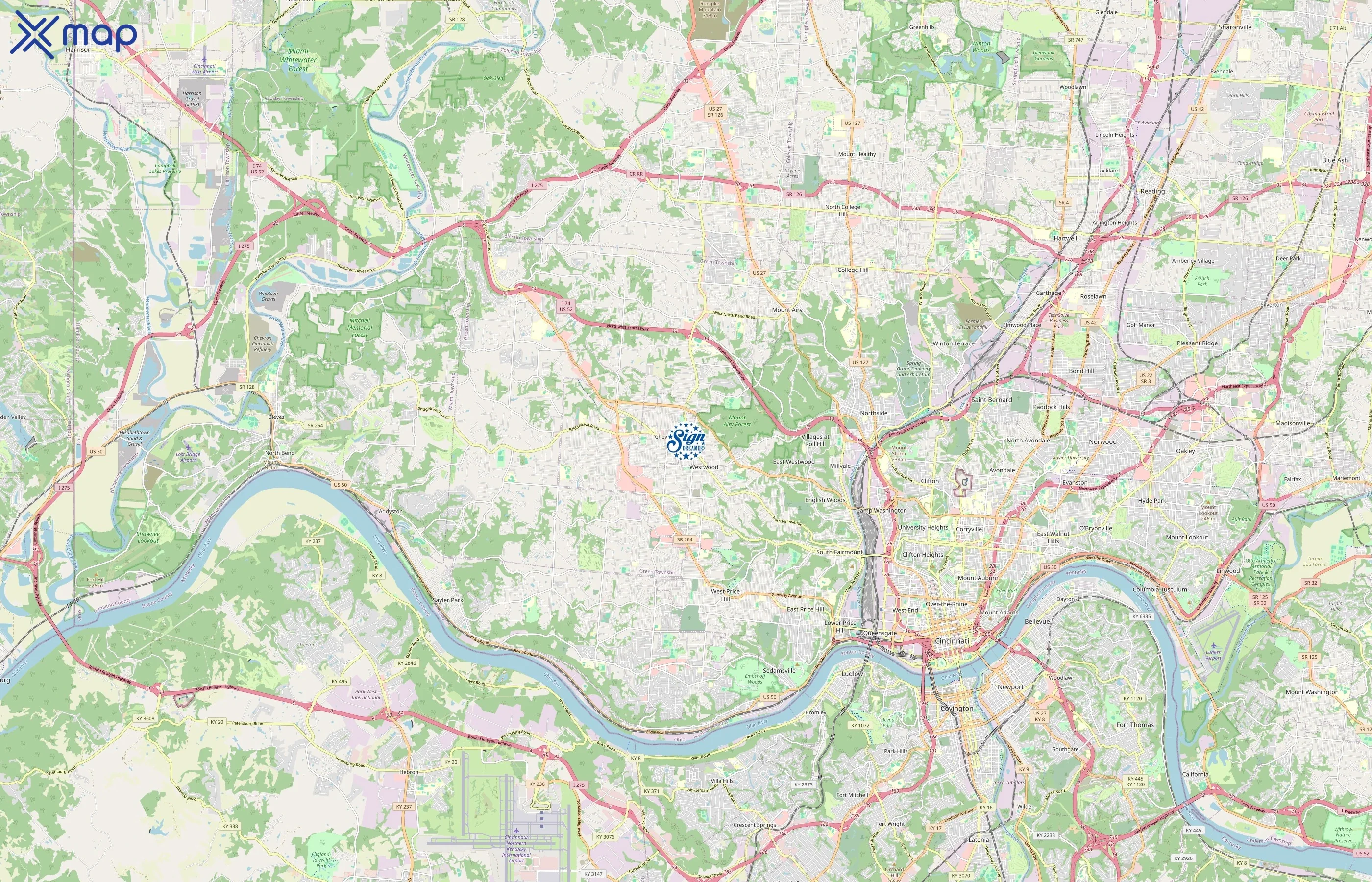 Sign Dreamers area coverage