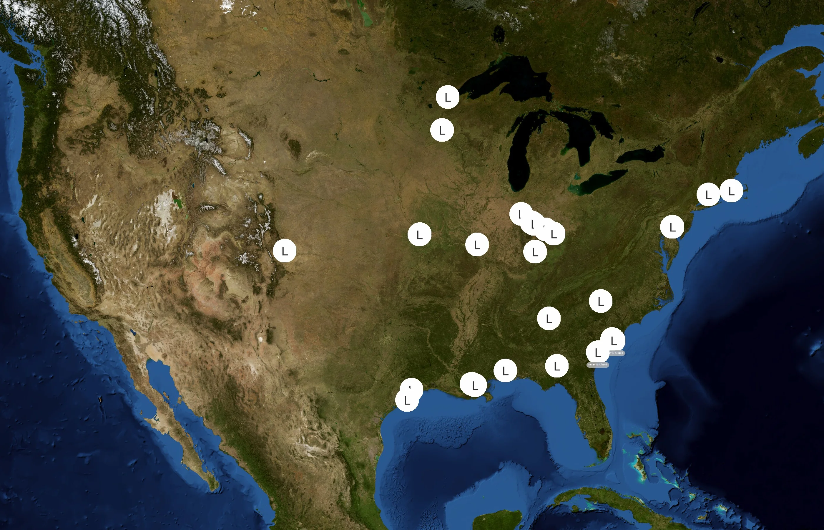 Liquid Transport Corporation state distribution