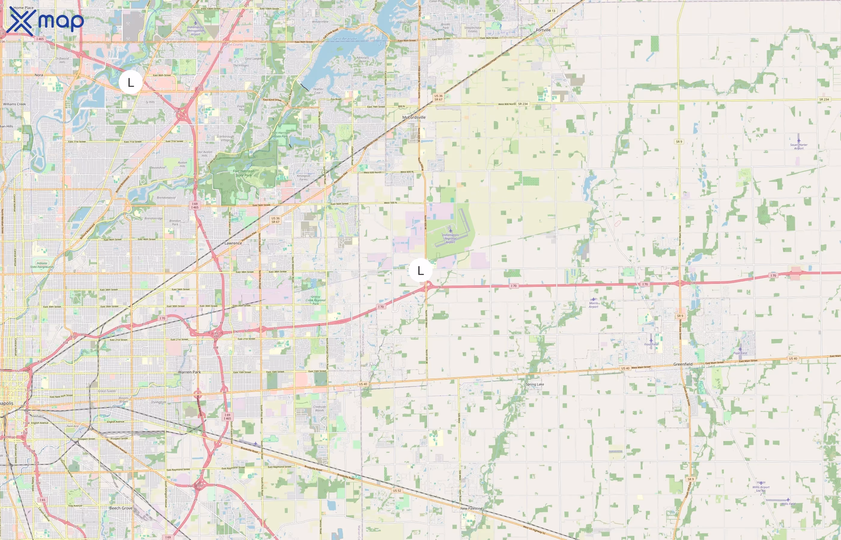Liquid Transport Corporation area coverage