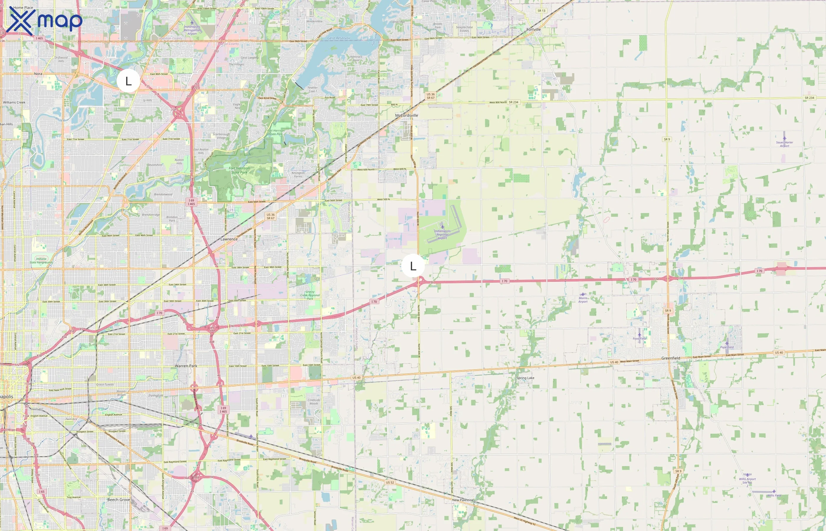 Liquid Transport Corporation area coverage