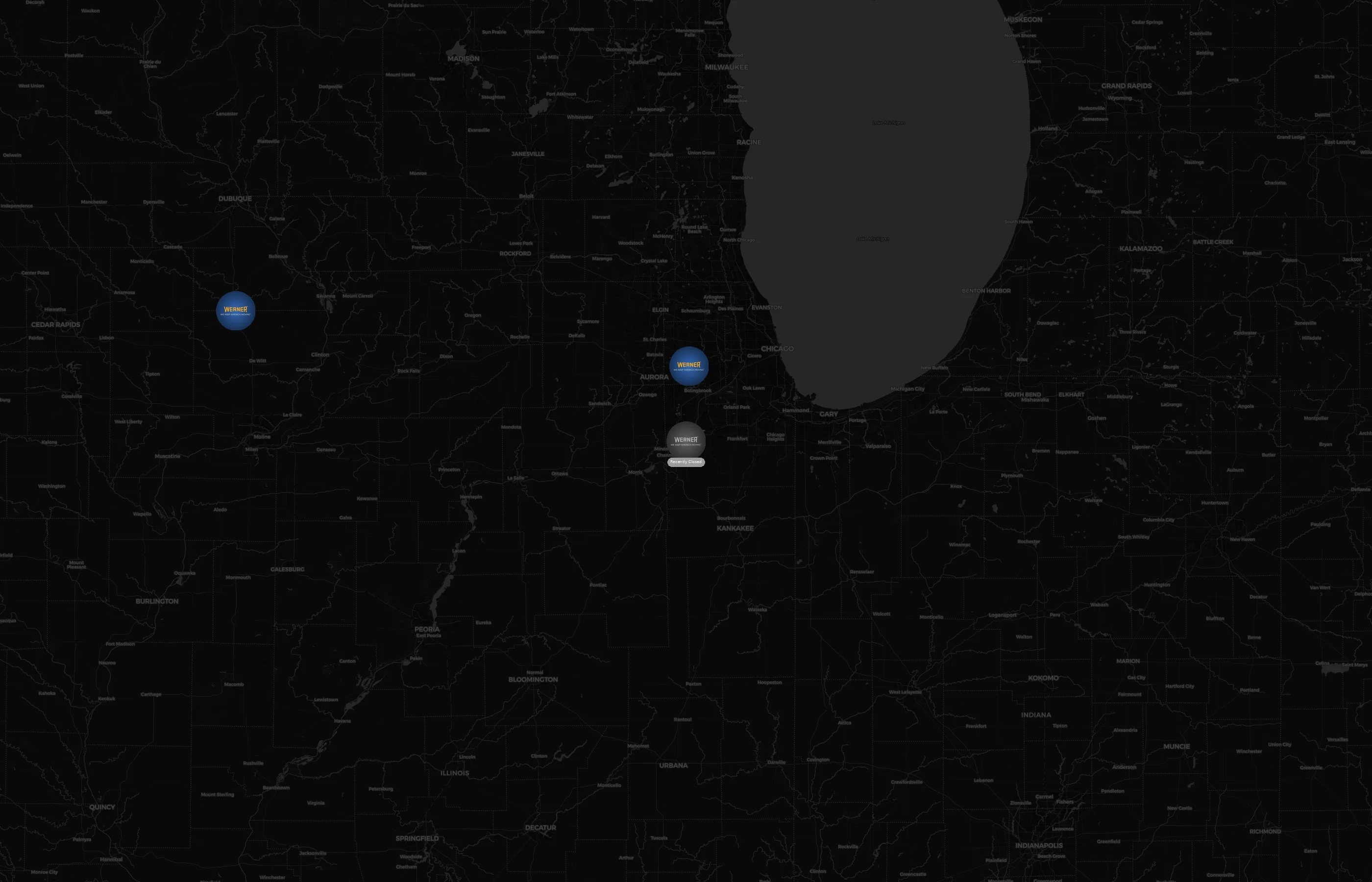 Werner Enterprises city distribution