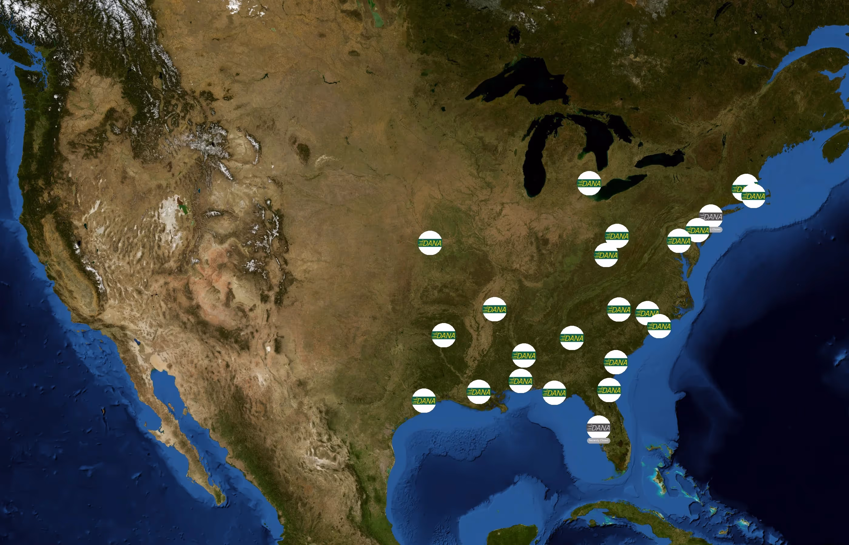 Dana Transport state distribution