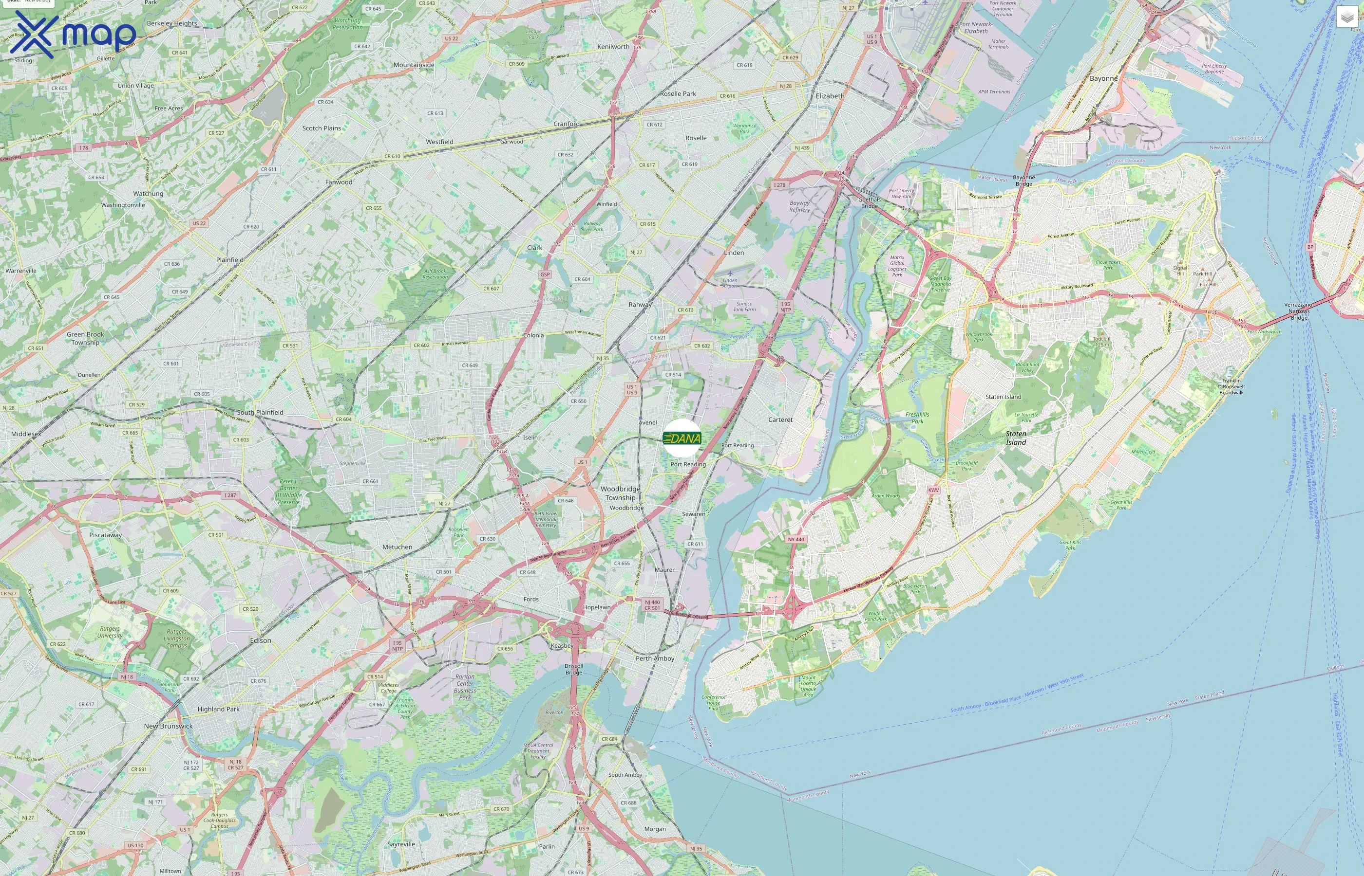 Dana Transport traffic data