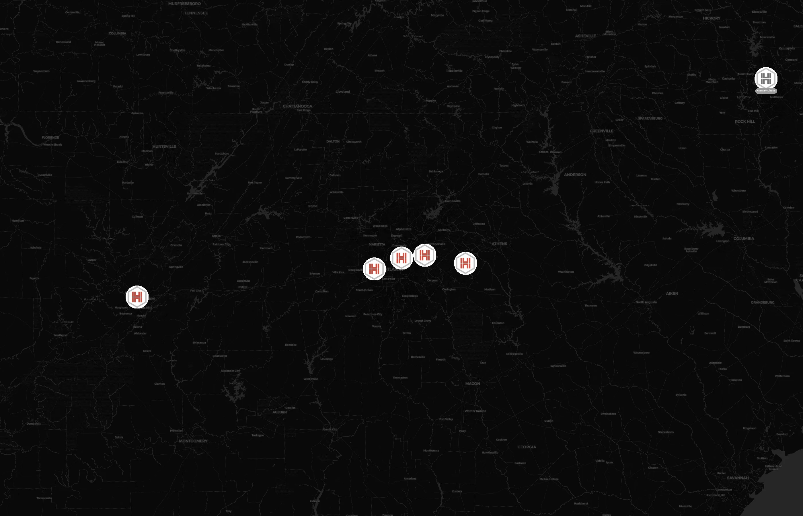 Hub Group city distribution