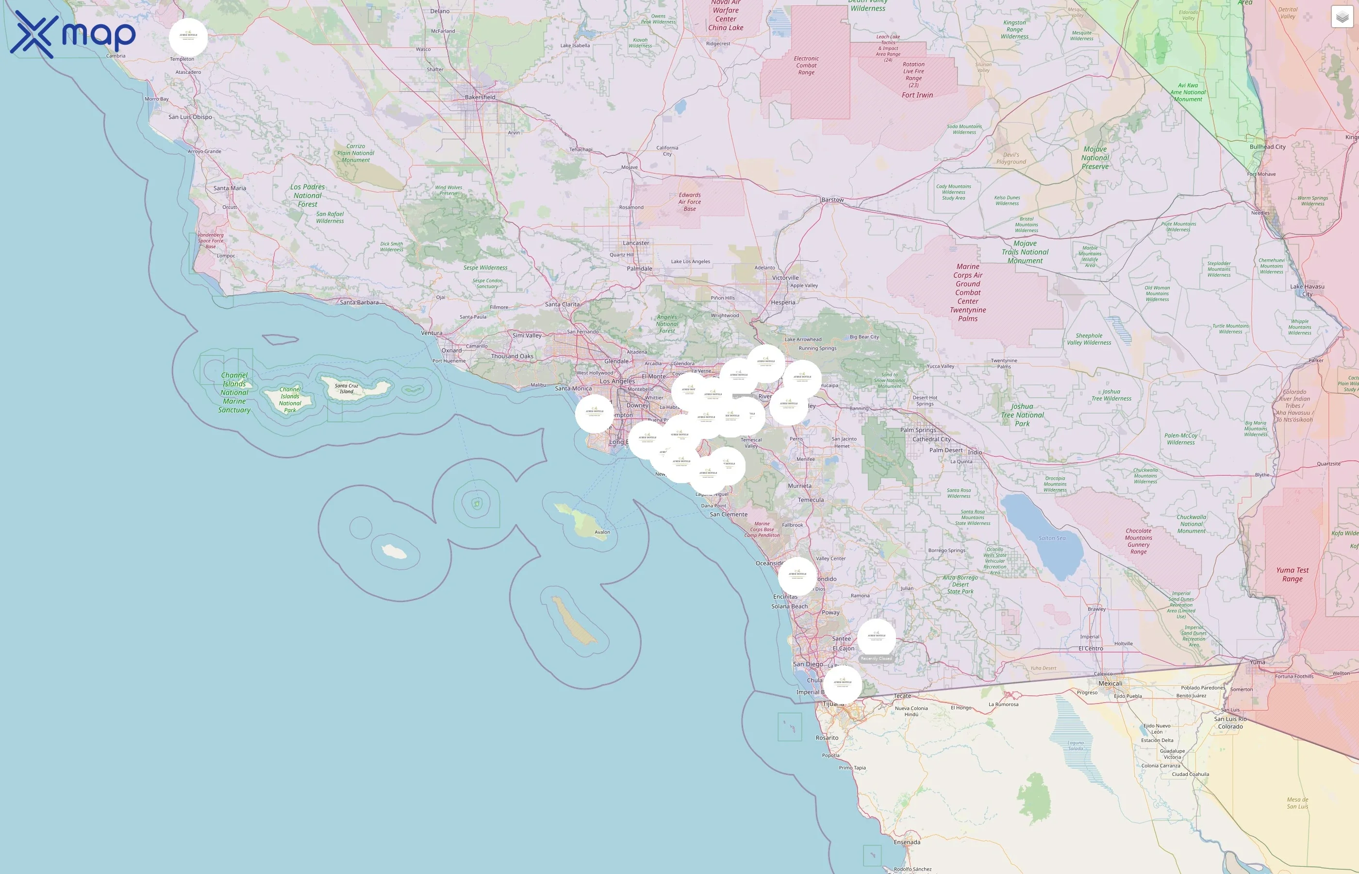 Ayres Hotels street hotspots