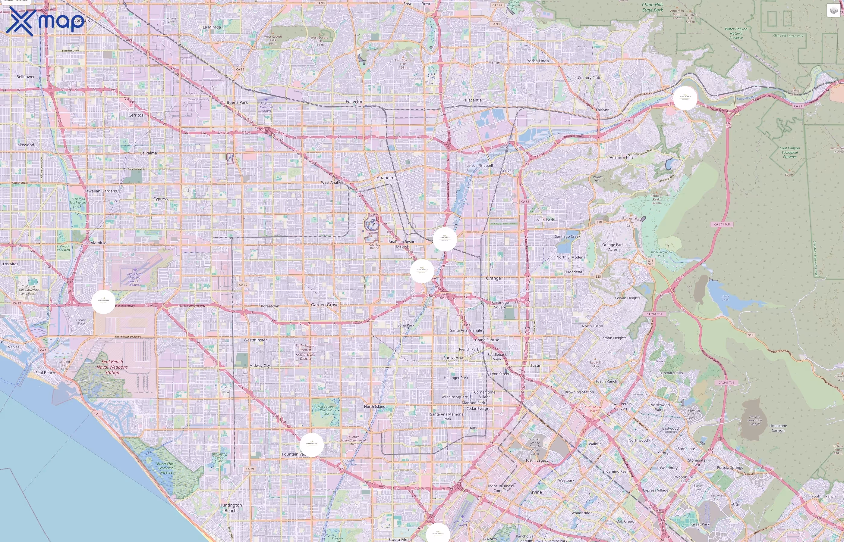 Ayres Hotels traffic data