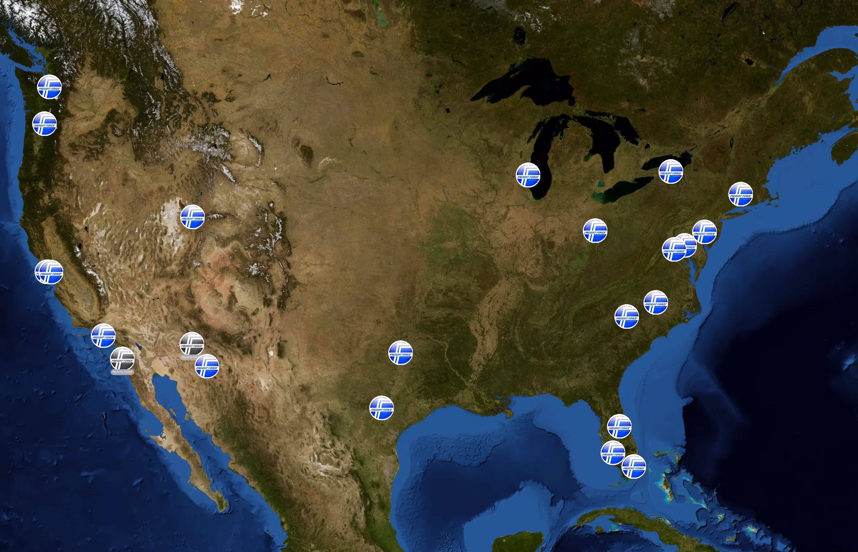 Freight Force Inc state distribution