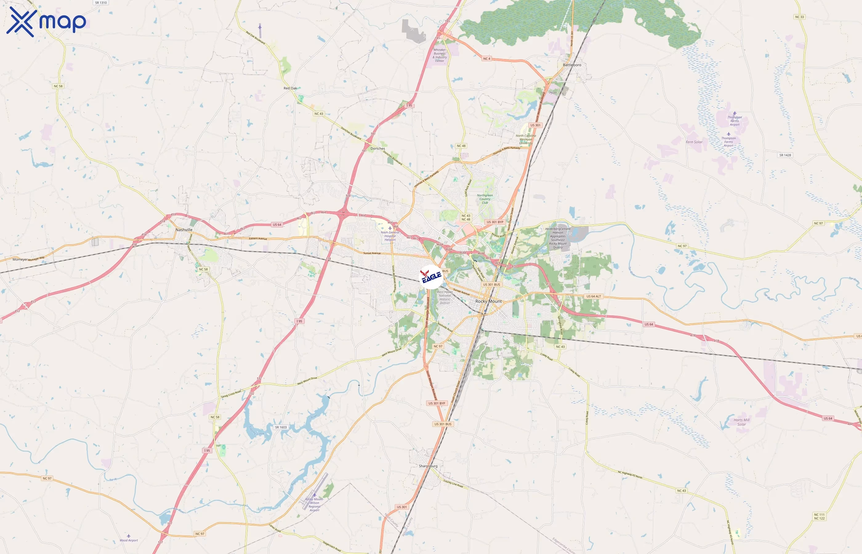 Eagle Transport Corporation area coverage
