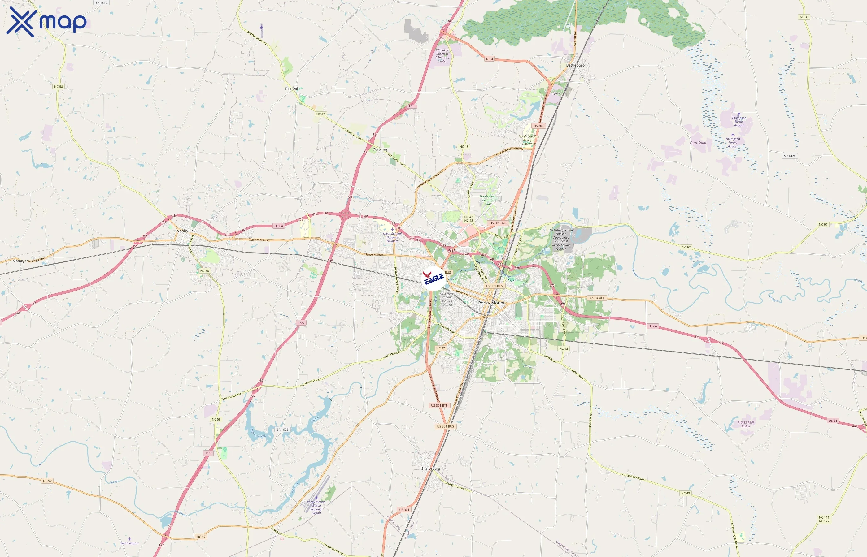 Eagle Transport Corporation area coverage