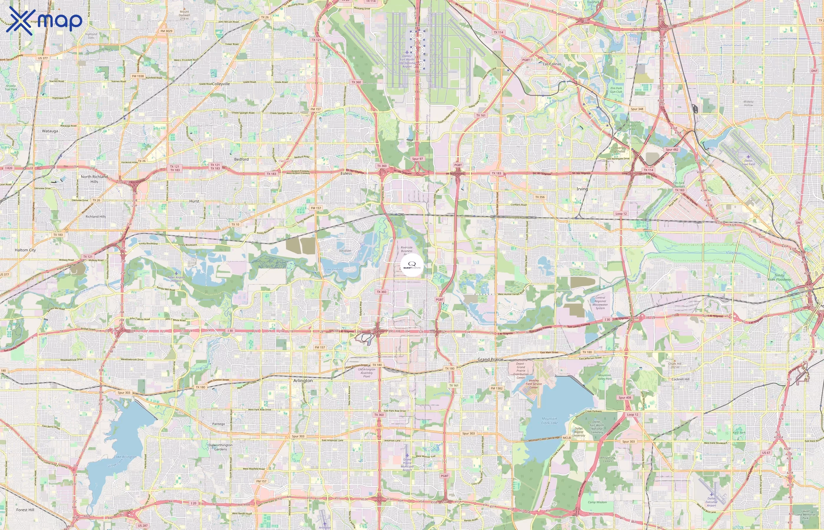 Quest Events area coverage