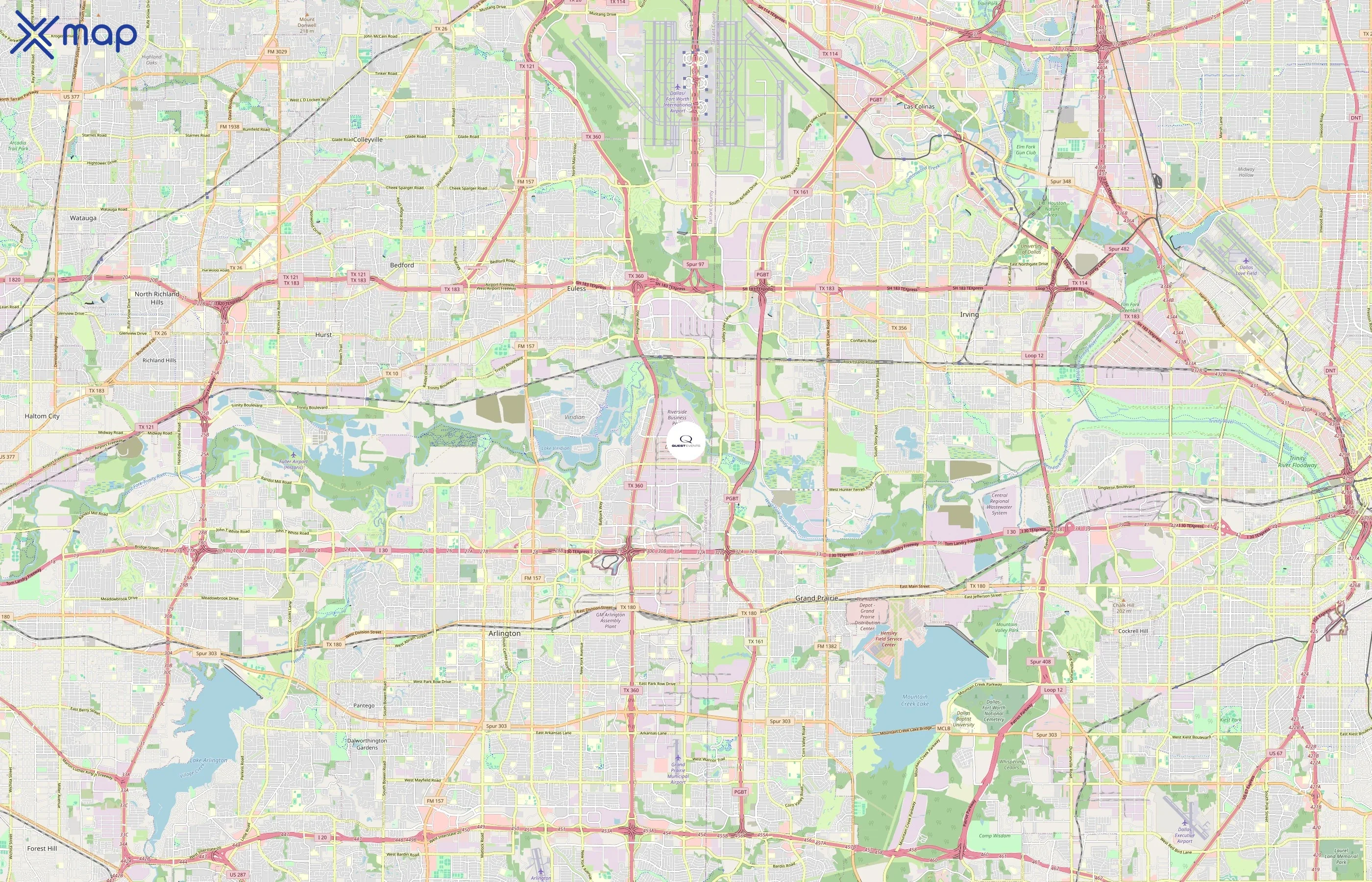 Quest Events area coverage