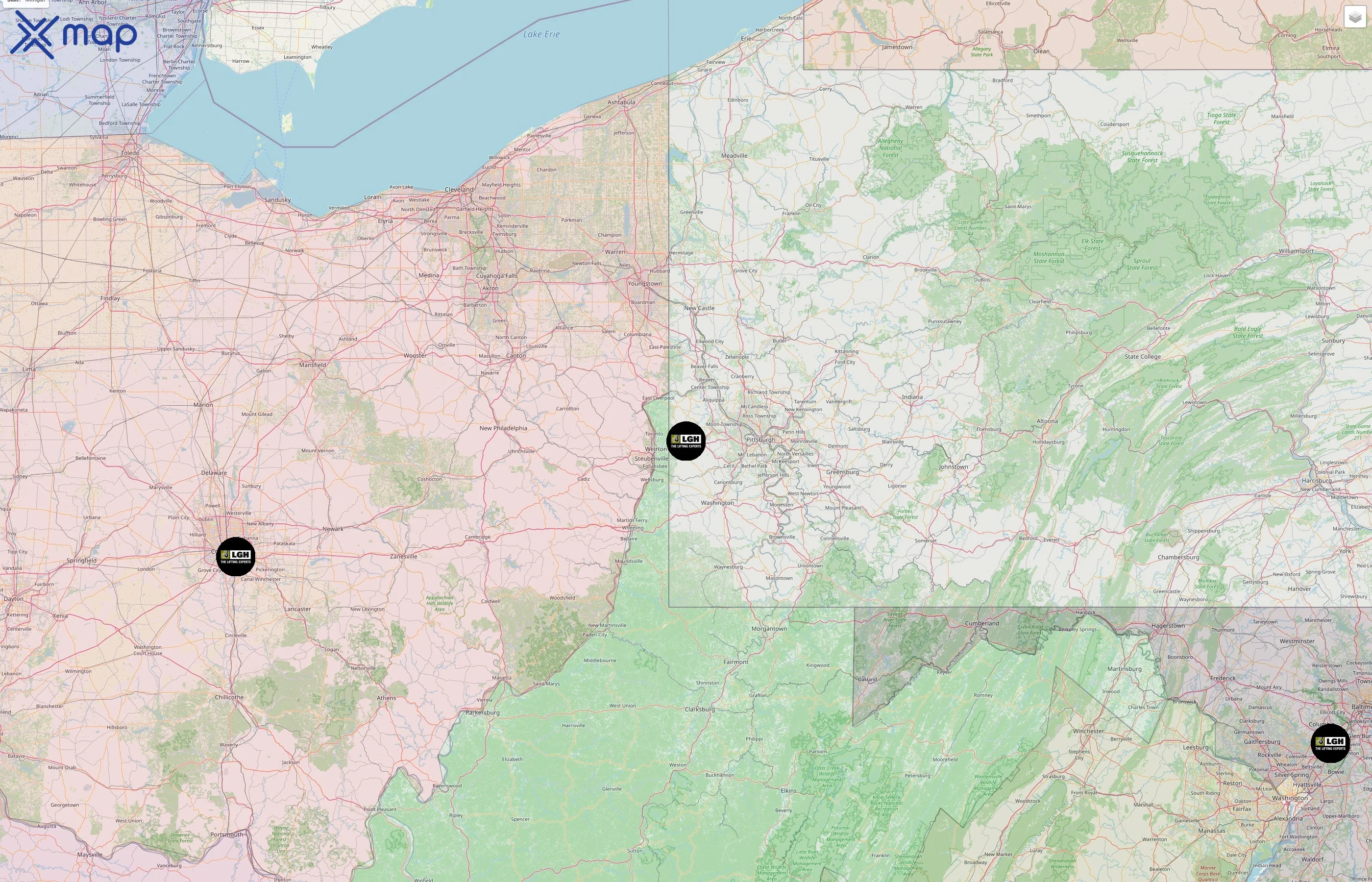 Lifting Gear Hire street hotspots